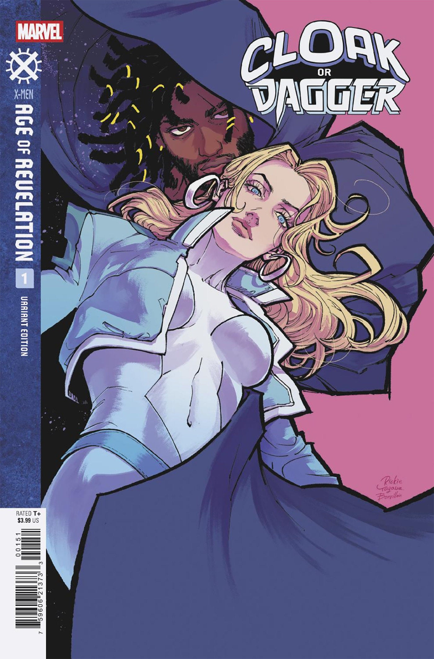 Cloak Or Dagger #1 Rickie Yagawa Cloak & Dagger Variant [AOR] | Odin's Place