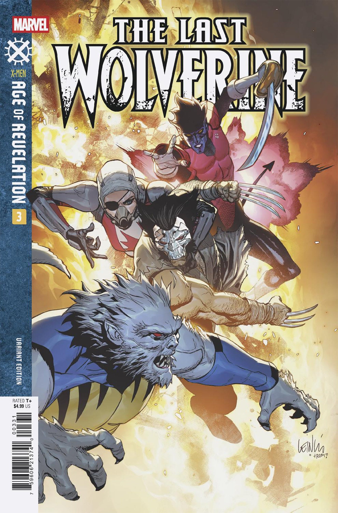 The Last Wolverine #3 Leinil Yu Variant [AOR] | Odin's Place