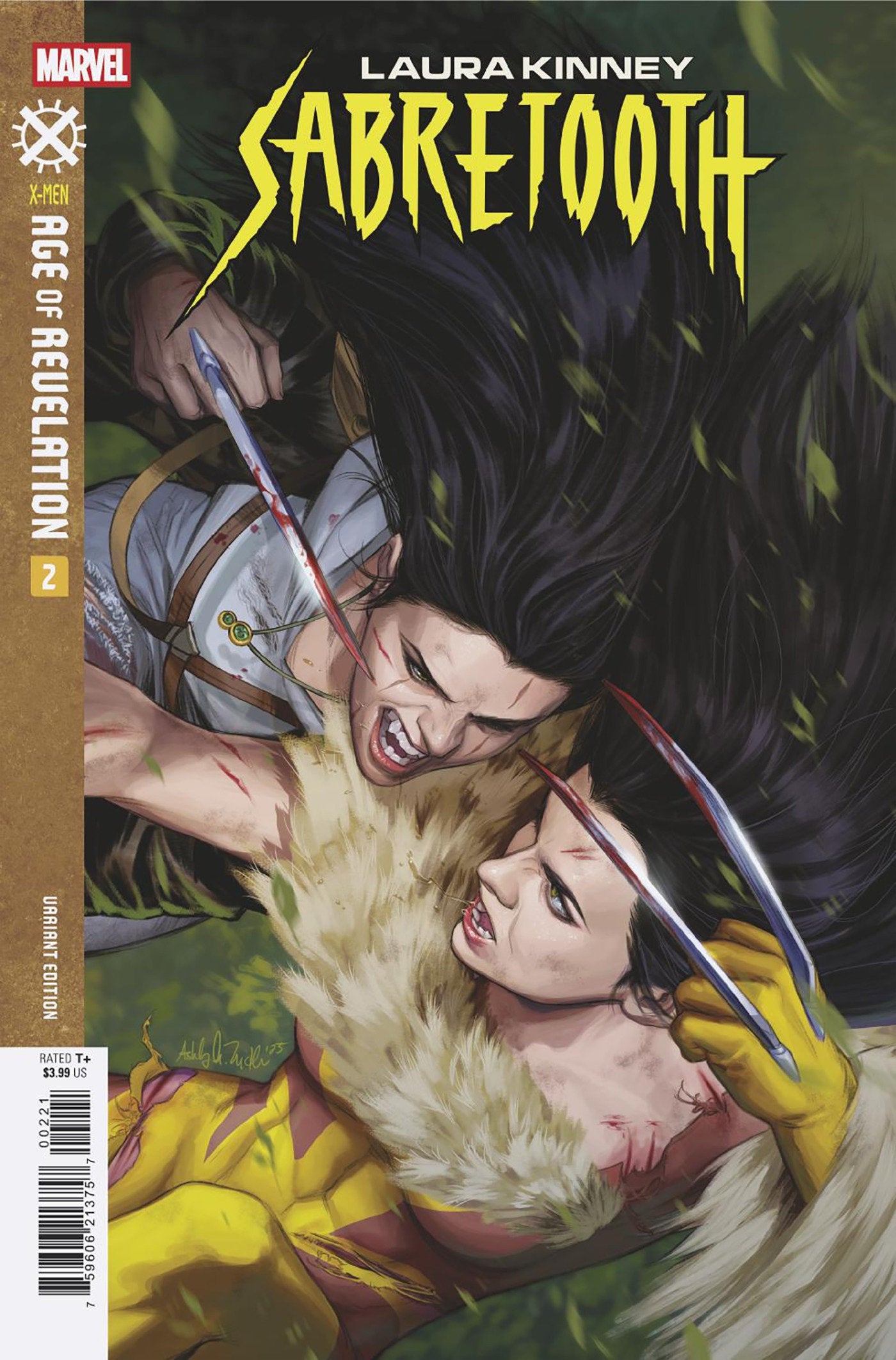 Laura Kinney: Sabretooth #2 Ashley Witter Variant [AOR] | Odin's Place