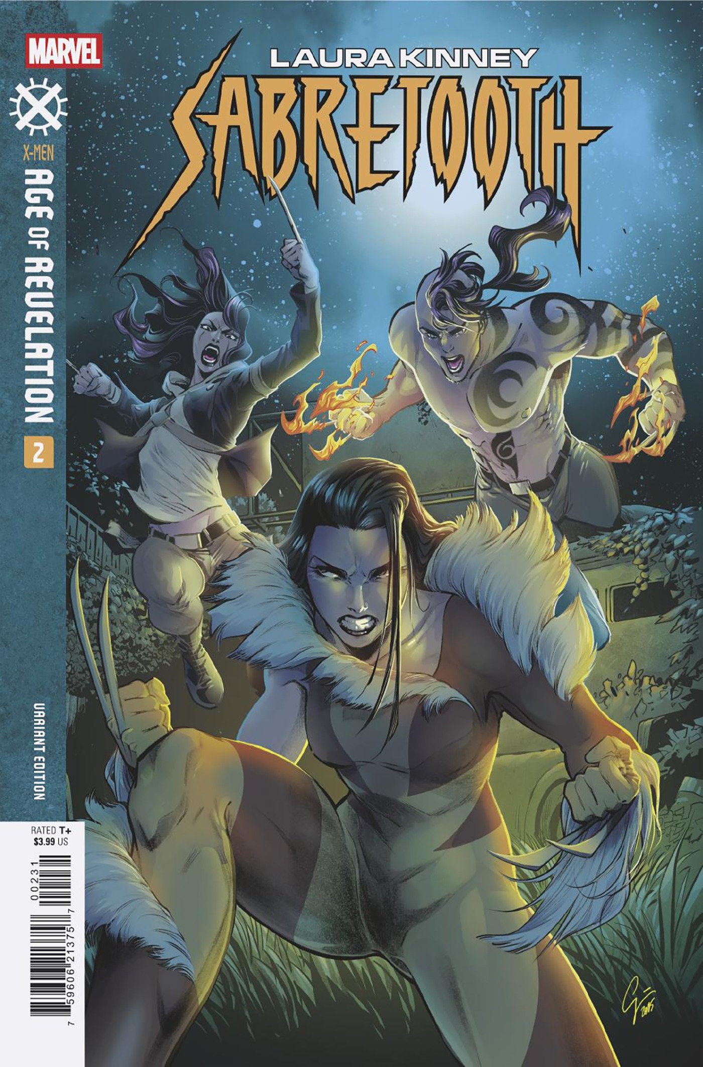 Laura Kinney: Sabretooth #2 Jacopo Camagni Variant [AOR] | Odin's Place