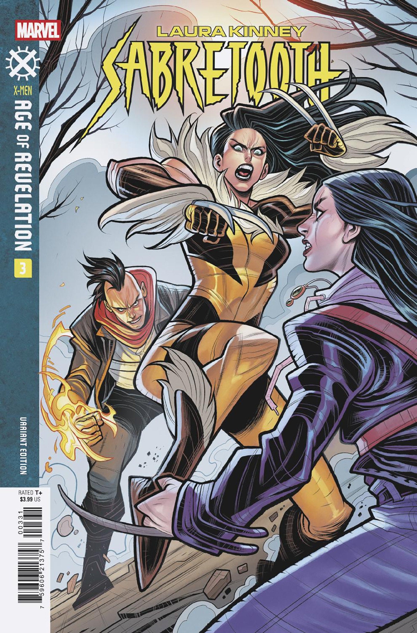 Laura Kinney: Sabretooth #3 Elizabeth Torque Variant [AOR] | Odin's Place