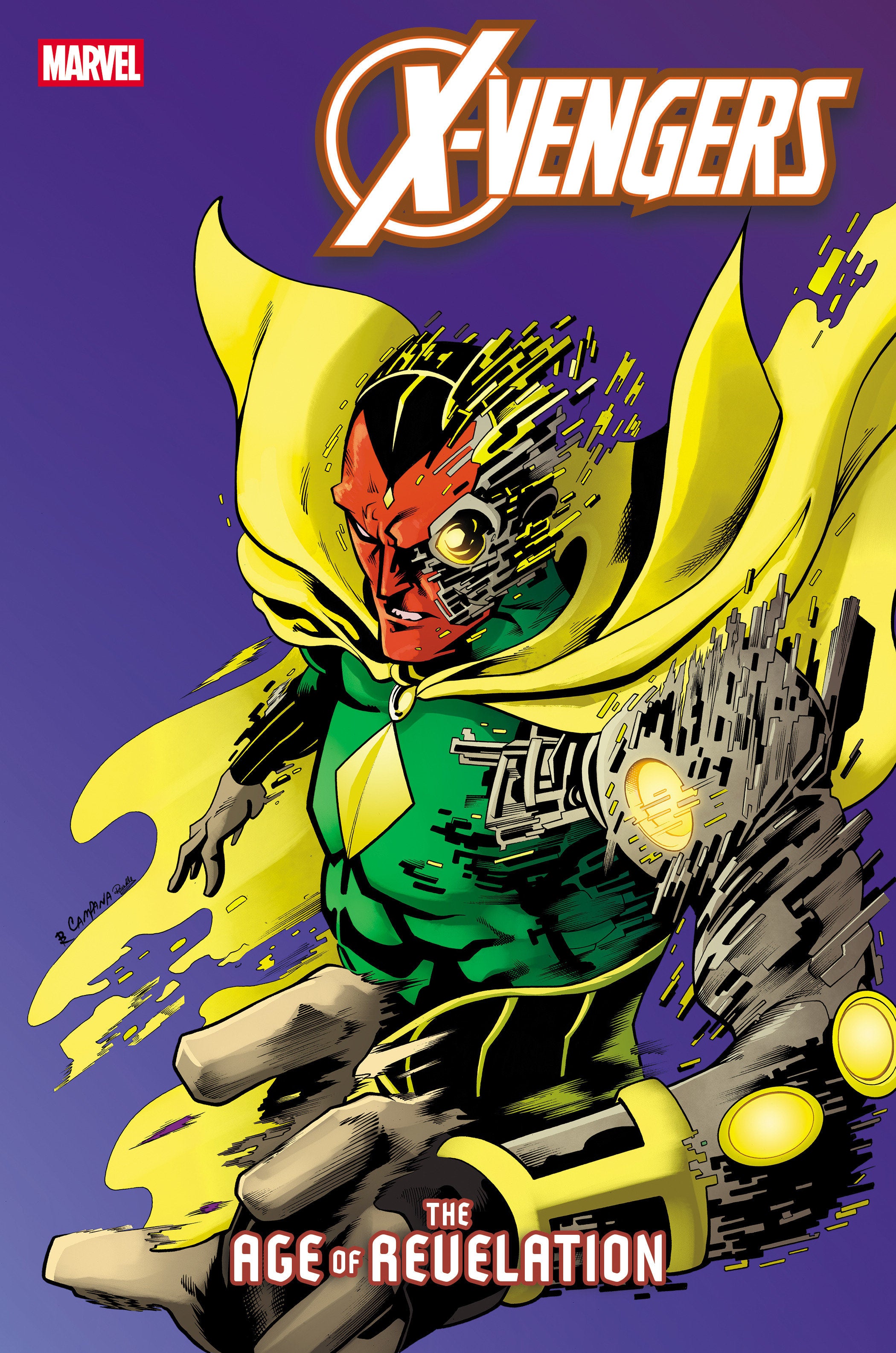 X Vengers #1 Chris Campana Vision Variant [AOR] | Odin's Place