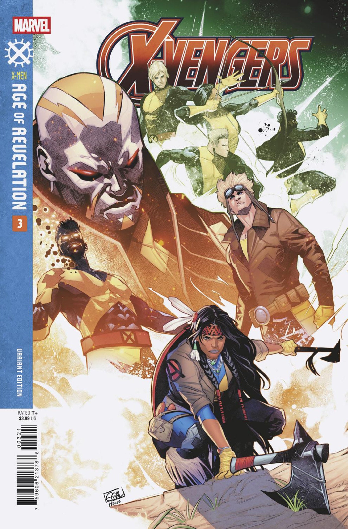 X Vengers #3 Edwin Galmon Variant [AOR] | Odin's Place