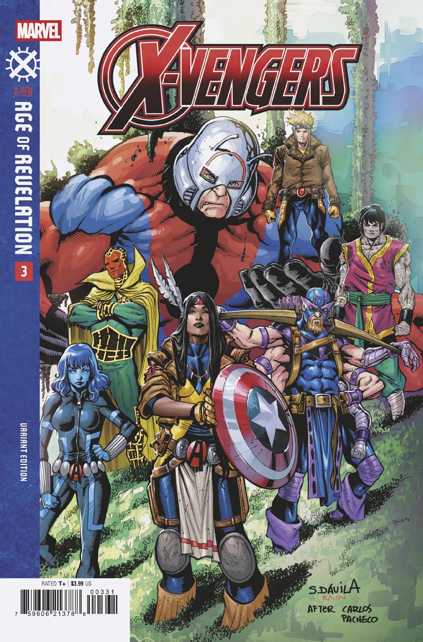 X Vengers #3 Sergio Davila Variant [AOR] | Odin's Place