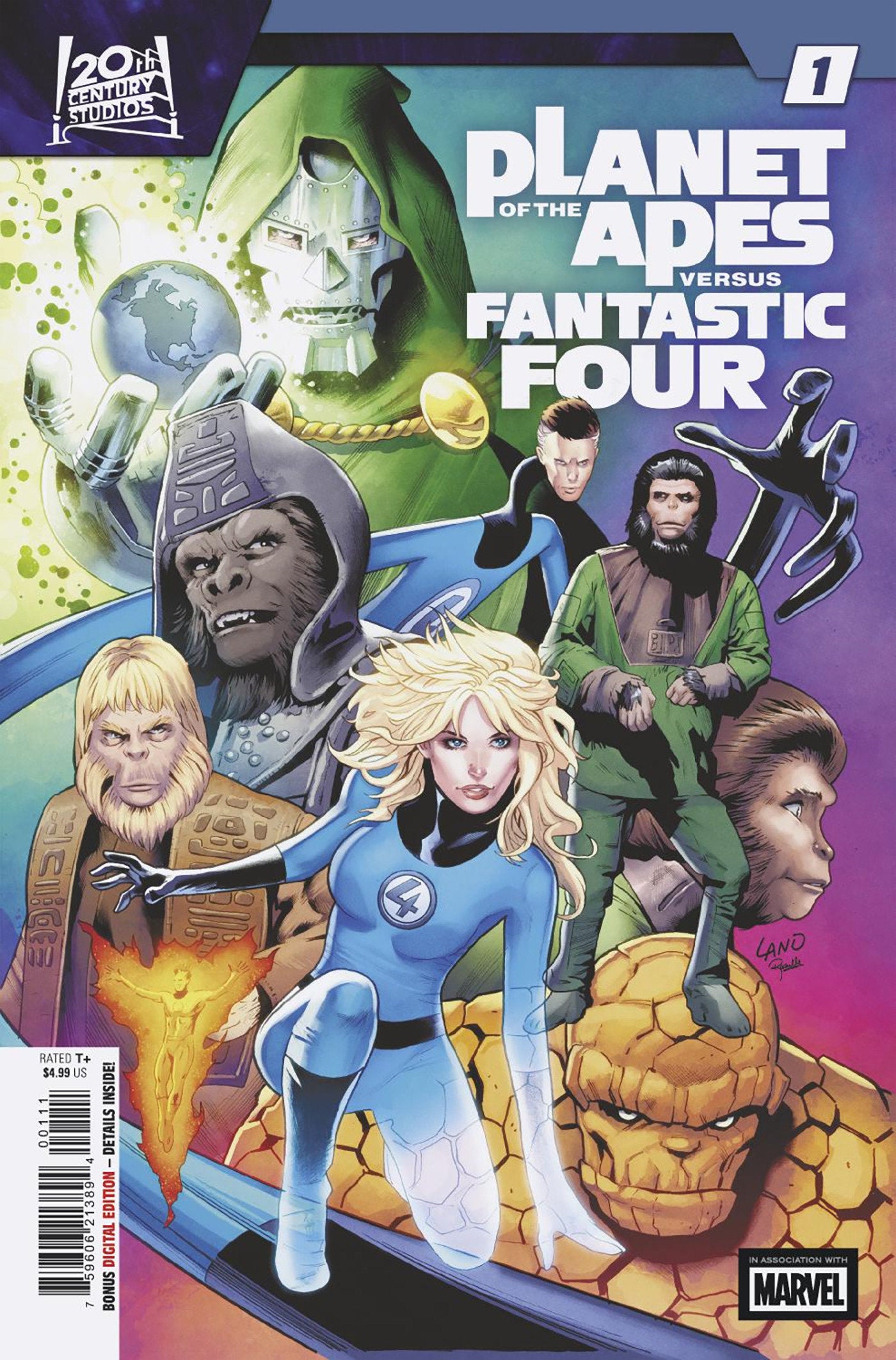 Planet Of The Apes vs. Fantastic Four #1 | Odin's Place
