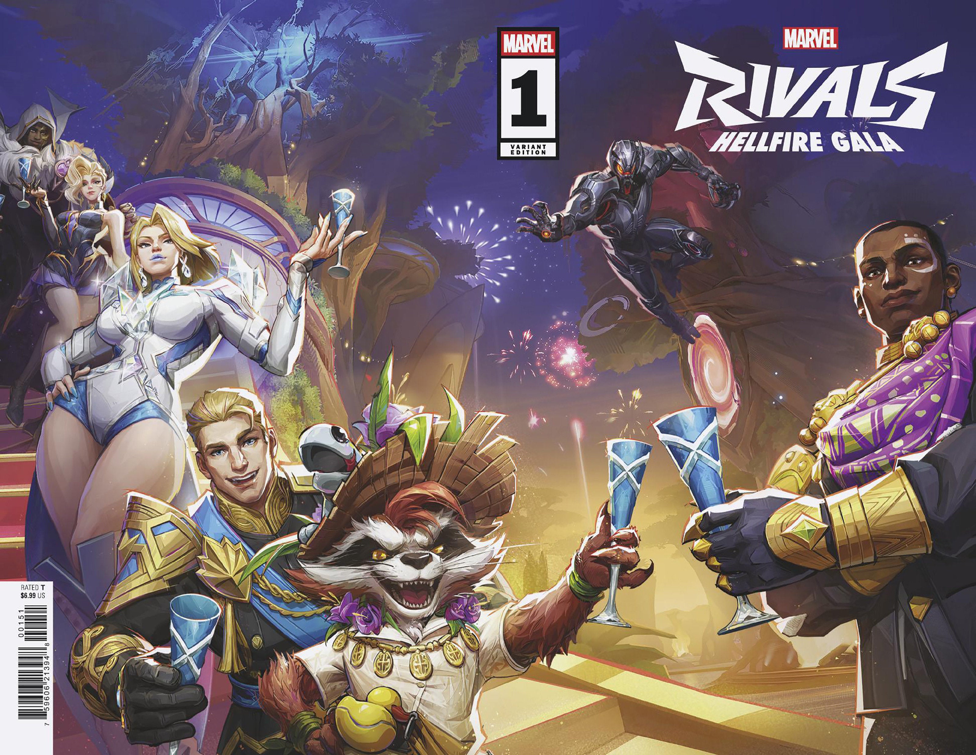 Marvel Rivals: Hellfire Gala #1 Netease Games Marvel Rivals Wraparound Variant | Odin's Place