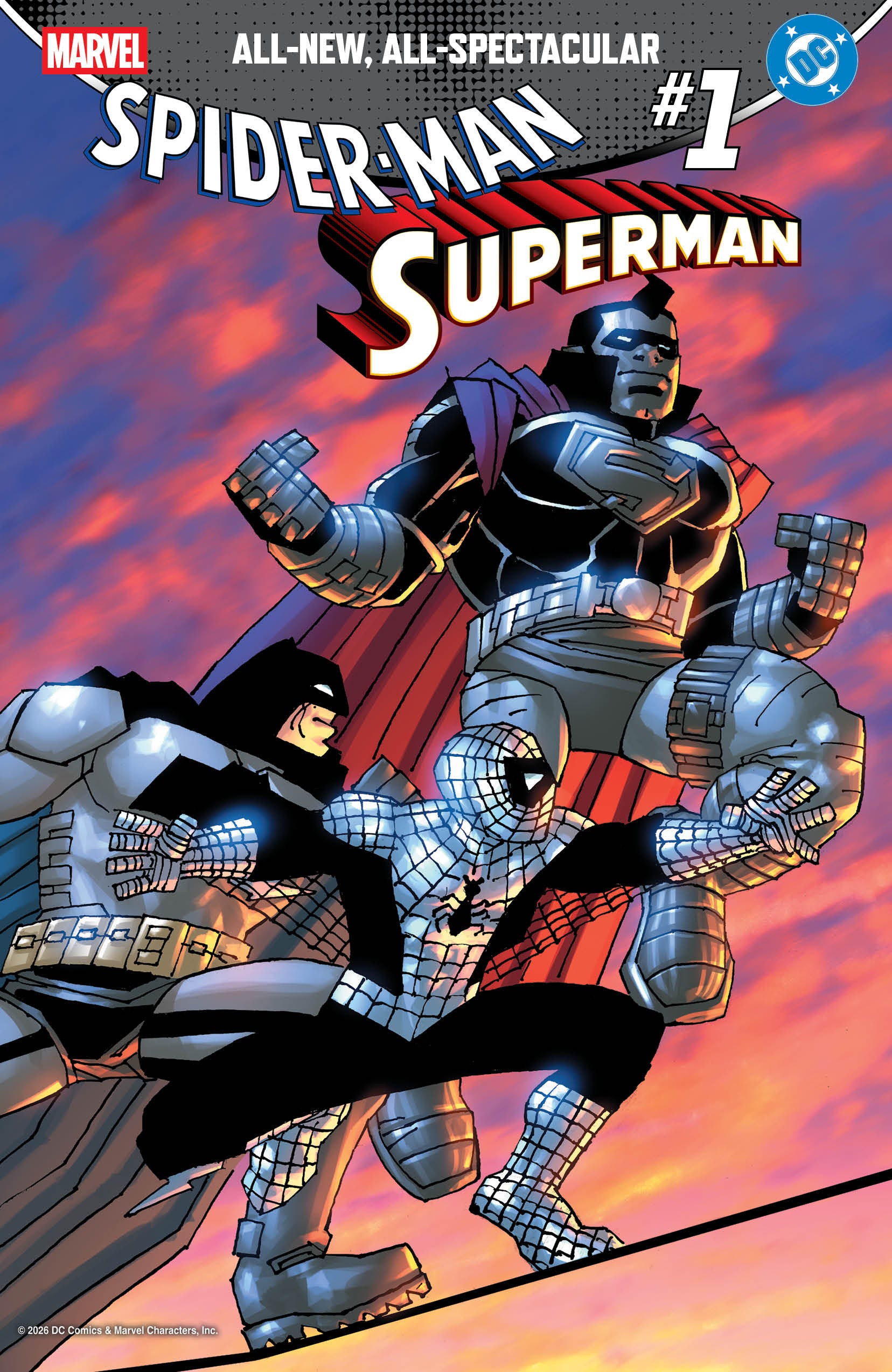Marvel / DC: Spider-Man / Superman #1 1:50 Frank Miller Variant | Odin's Place