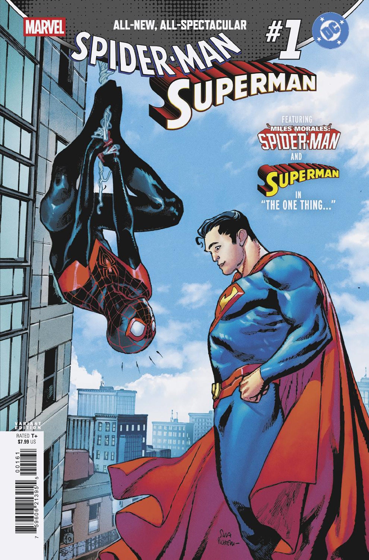 Marvel/DC: Spider-Man/Superman #1 Sara Pichelli Variant | Odin's Place
