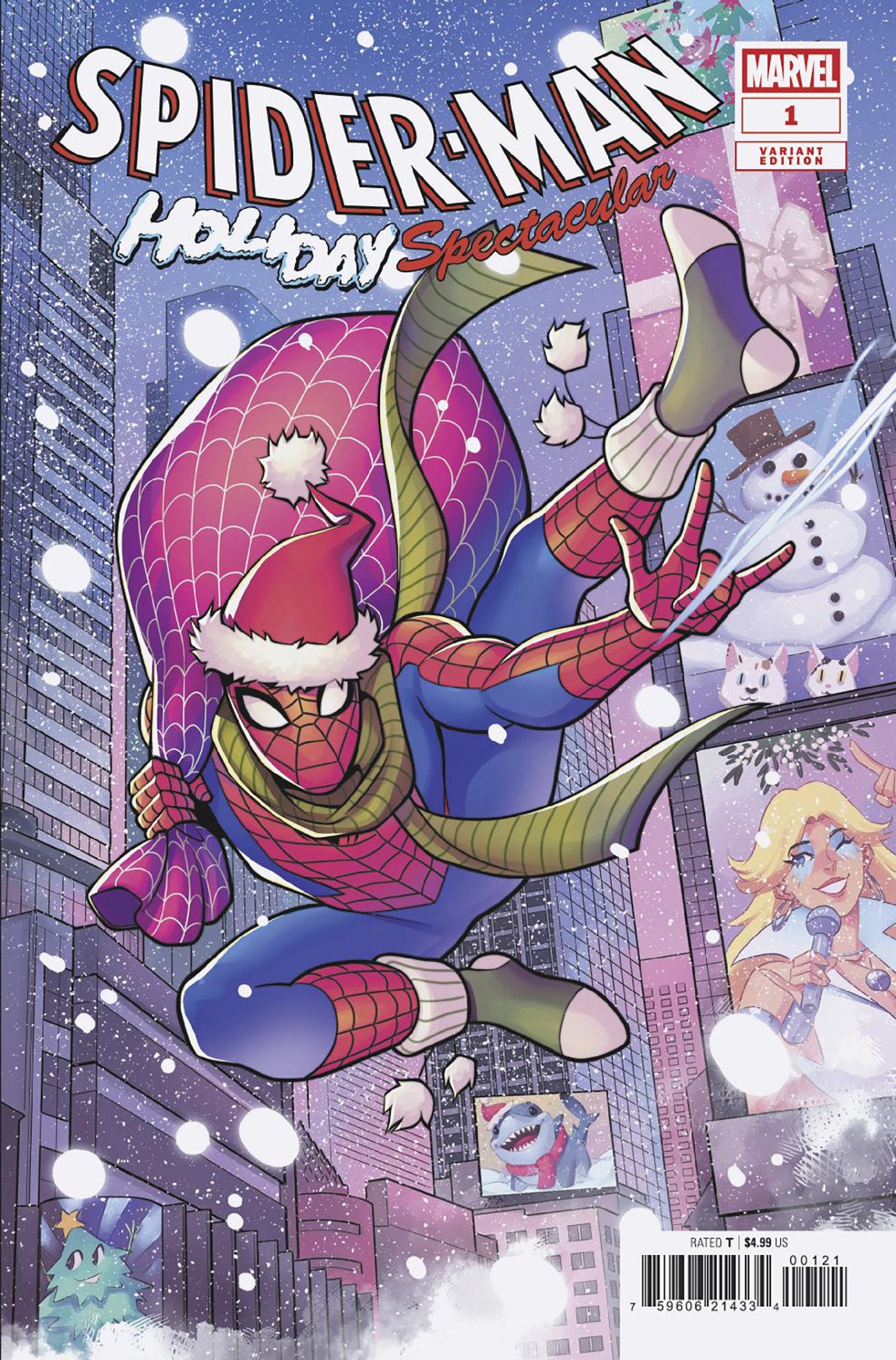 Spider-Man: Holiday Spectacular #1 Kasia Nie Variant | Odin's Place