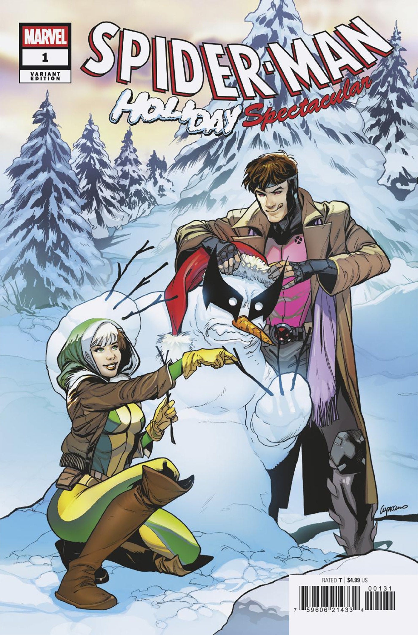 Spider-Man: Holiday Spectacular #1 Ema Lupacchino Variant | Odin's Place