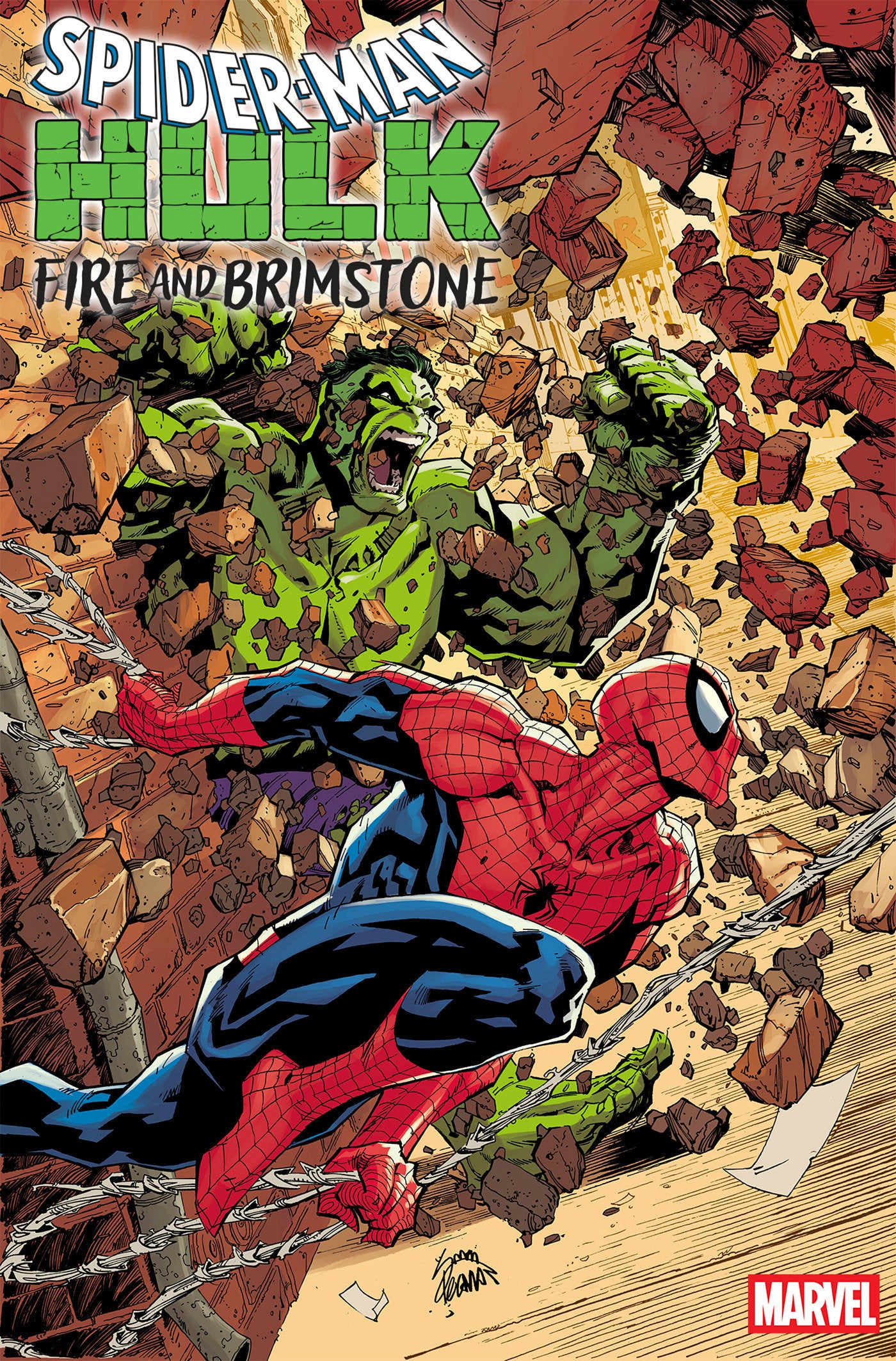 Spider-Man/Hulk: Fire And Brimstone #1 Ryan Stegman Variant | Odin's Place