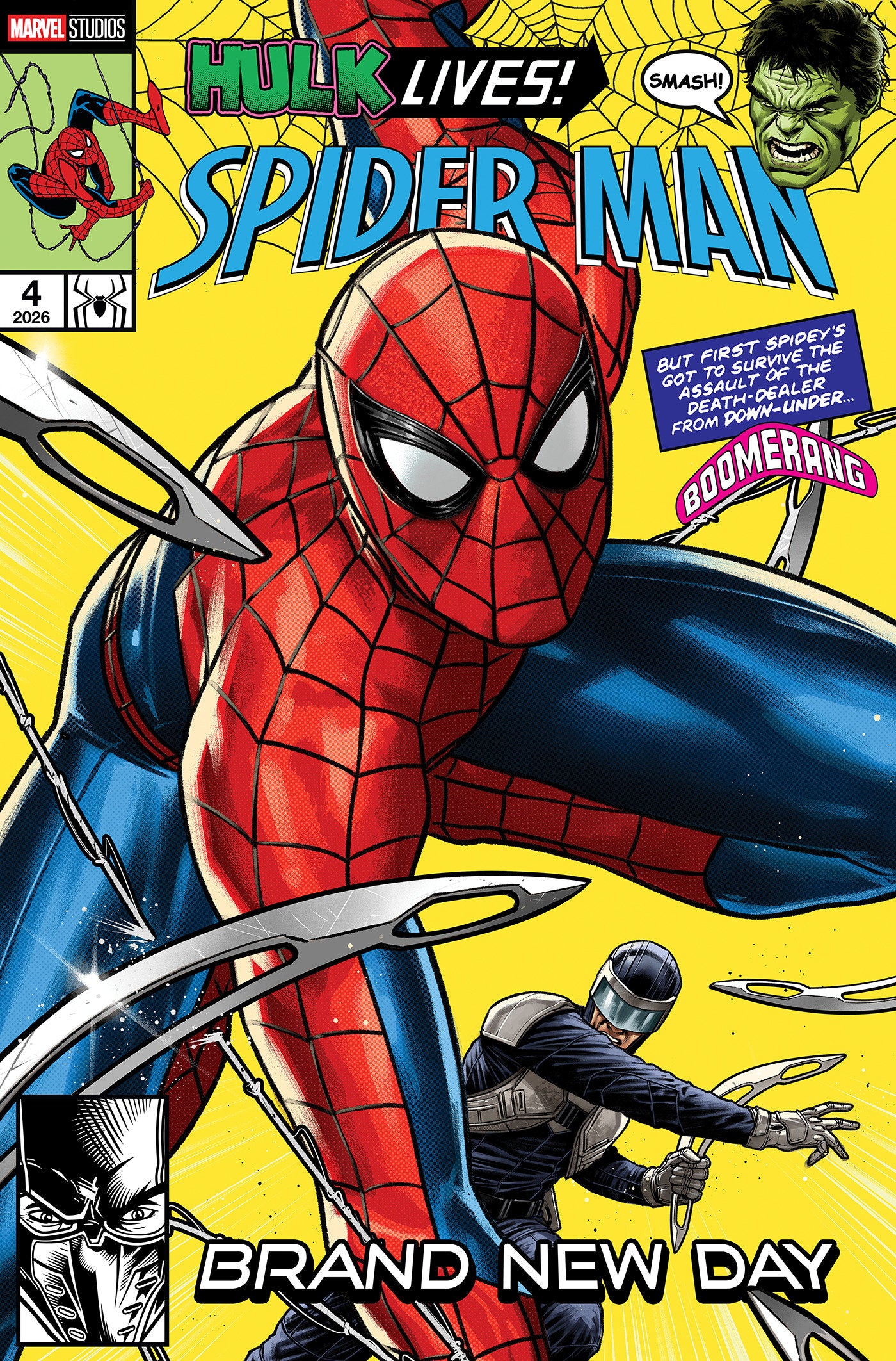 Spider-Man/Hulk: Fire And Brimstone #1 Cafu Spider-Man: Brand New Day Marvel Studios Variant | Odin's Place