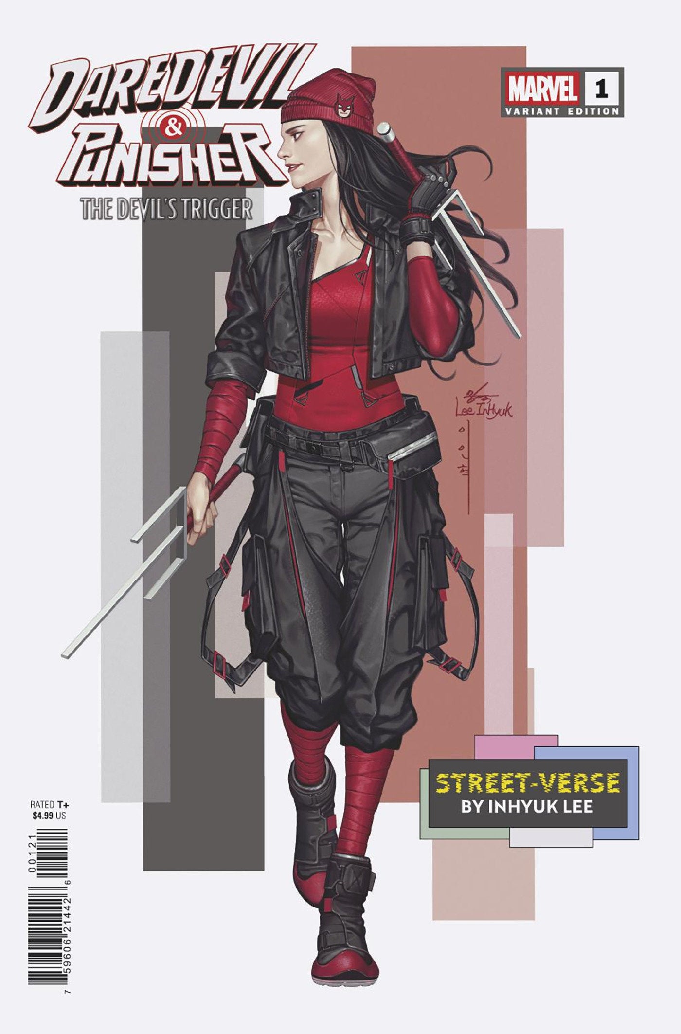 Daredevil/Punisher: The Devil's Trigger #1 Inhyuk Lee Street Verse Variant | Odin's Place