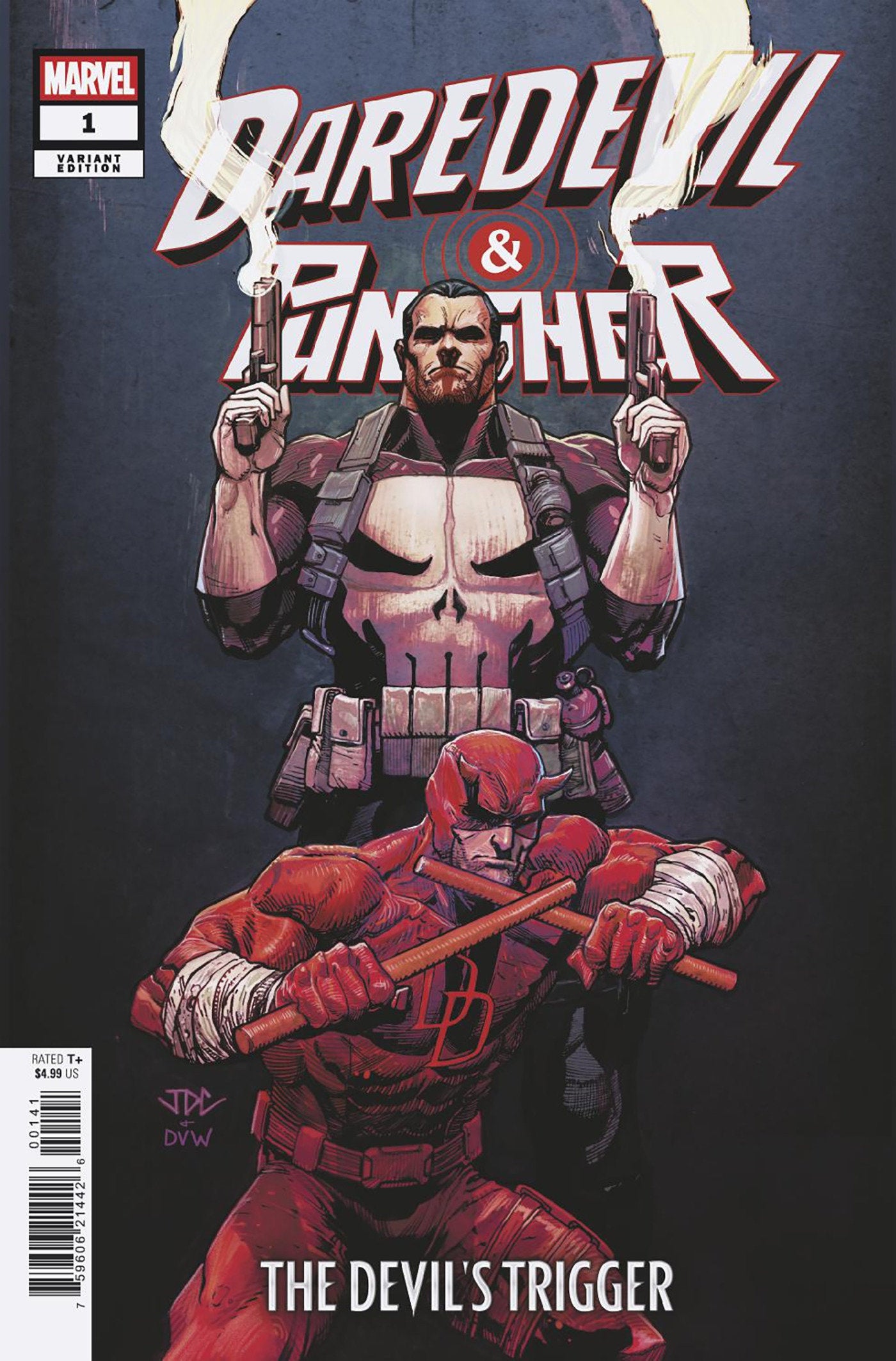 Daredevil/Punisher: The Devil's Trigger #1 Joshua Cassara Variant | Odin's Place