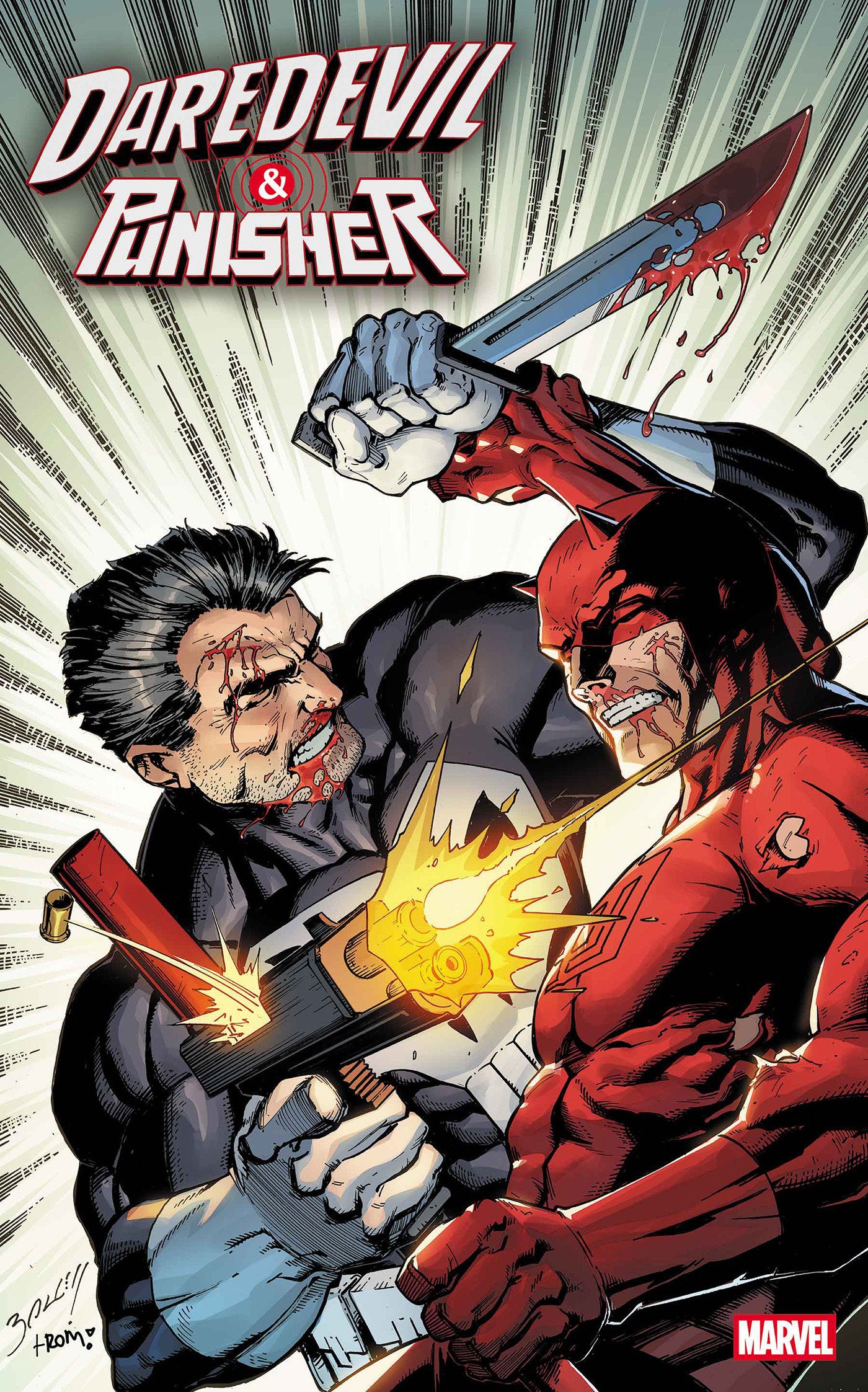 Daredevil/Punisher: The Devil's Trigger #2 Mark Bagley Variant | Odin's Place