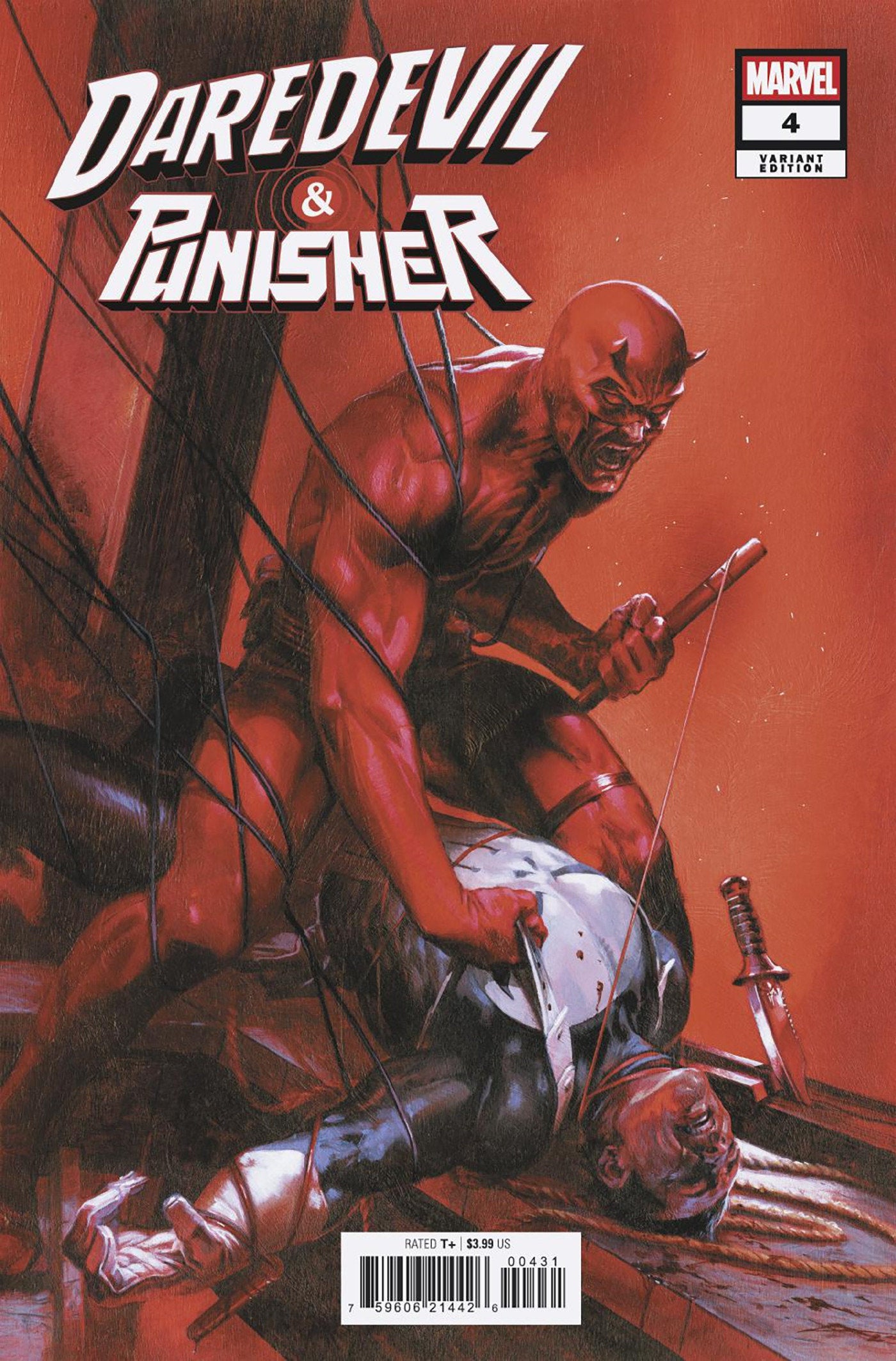 Daredevil/Punisher: The Devil's Trigger #4 Gabriele Dell'otto Variant | Odin's Place