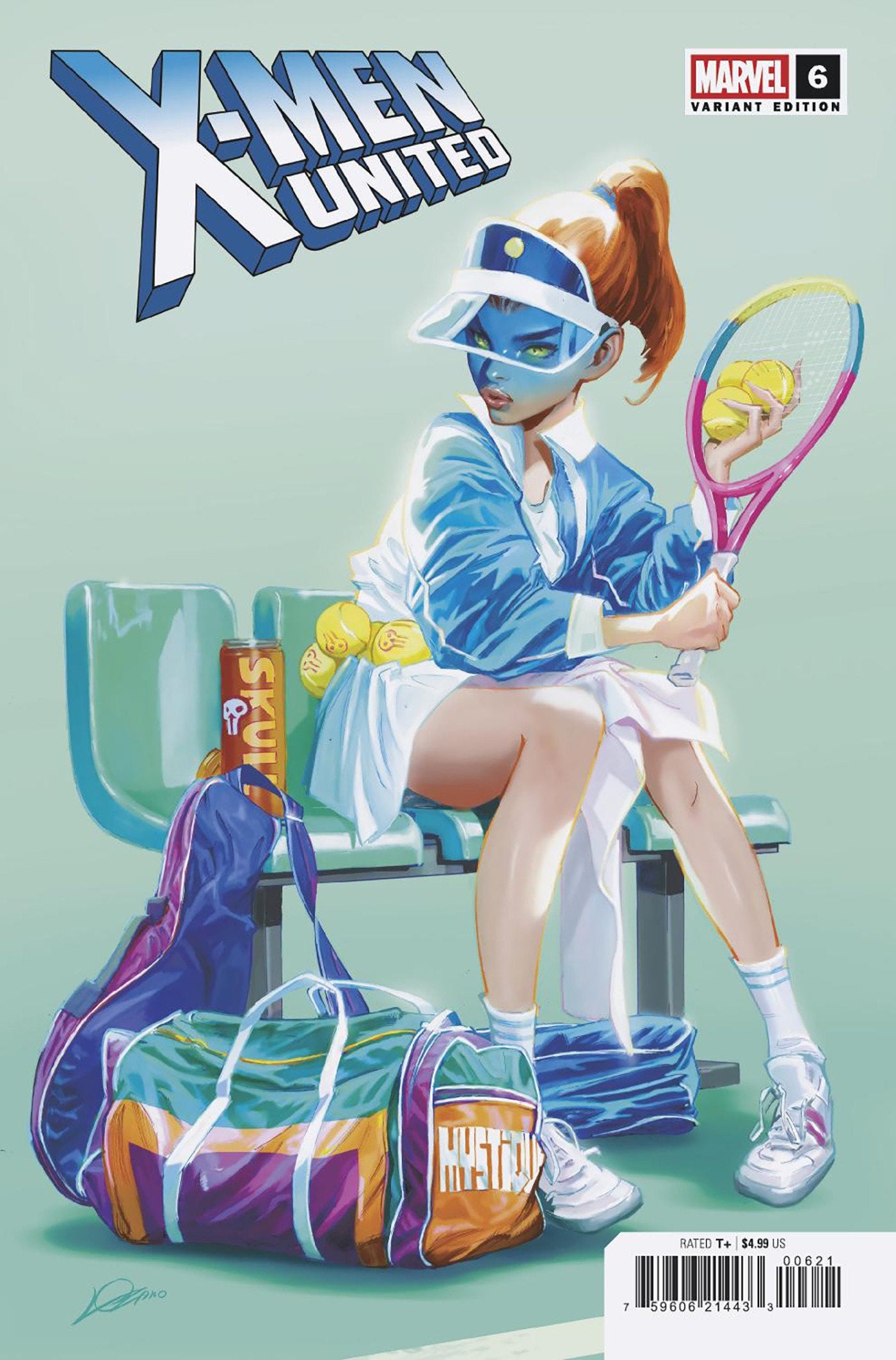 X-Men United #6 Alexander Lozano '80 S Mystique Variant | Odin's Place