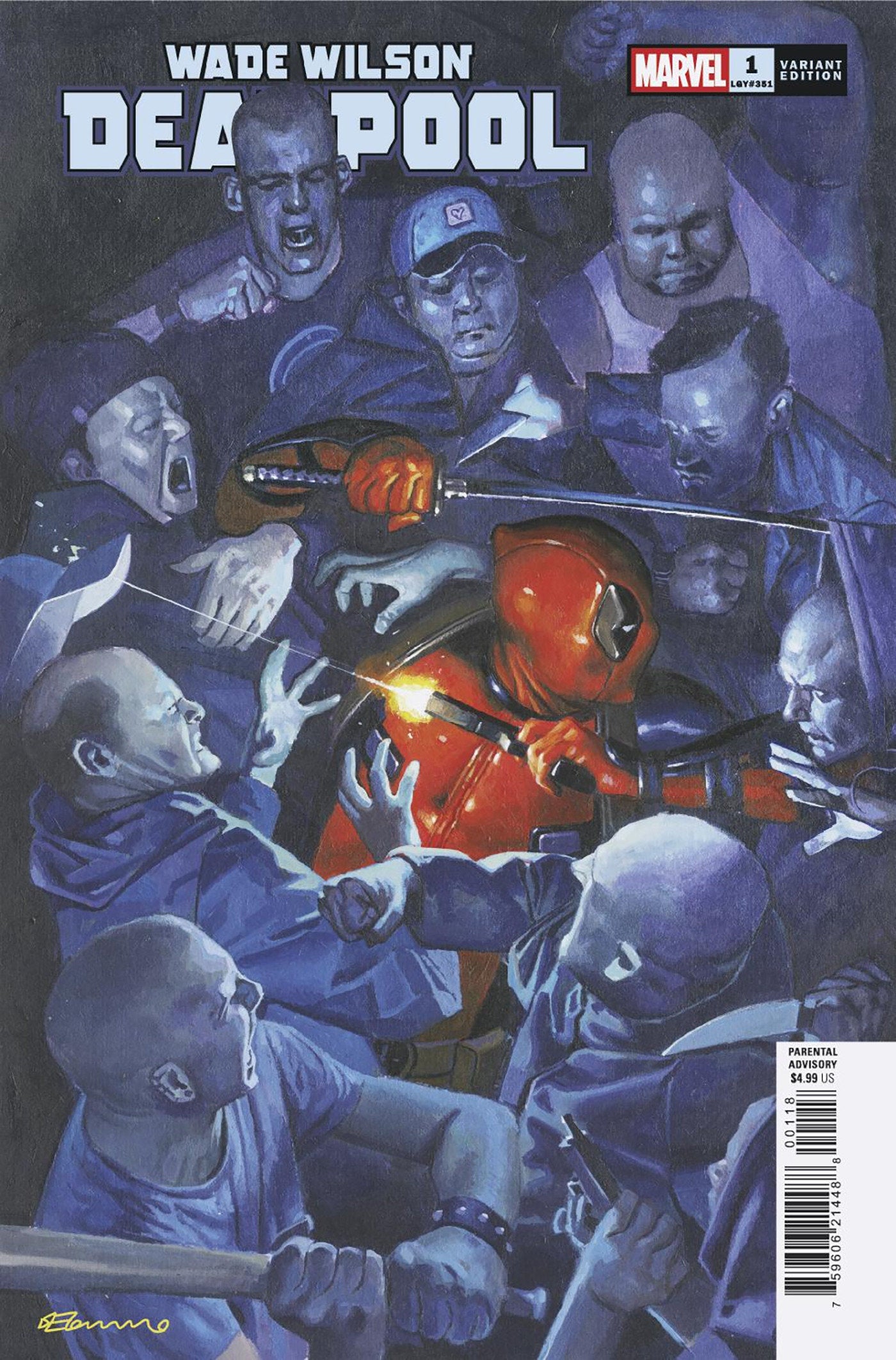 Wade Wilson: Deadpool #1 Fabrizio De Tommaso Variant | Odin's Place