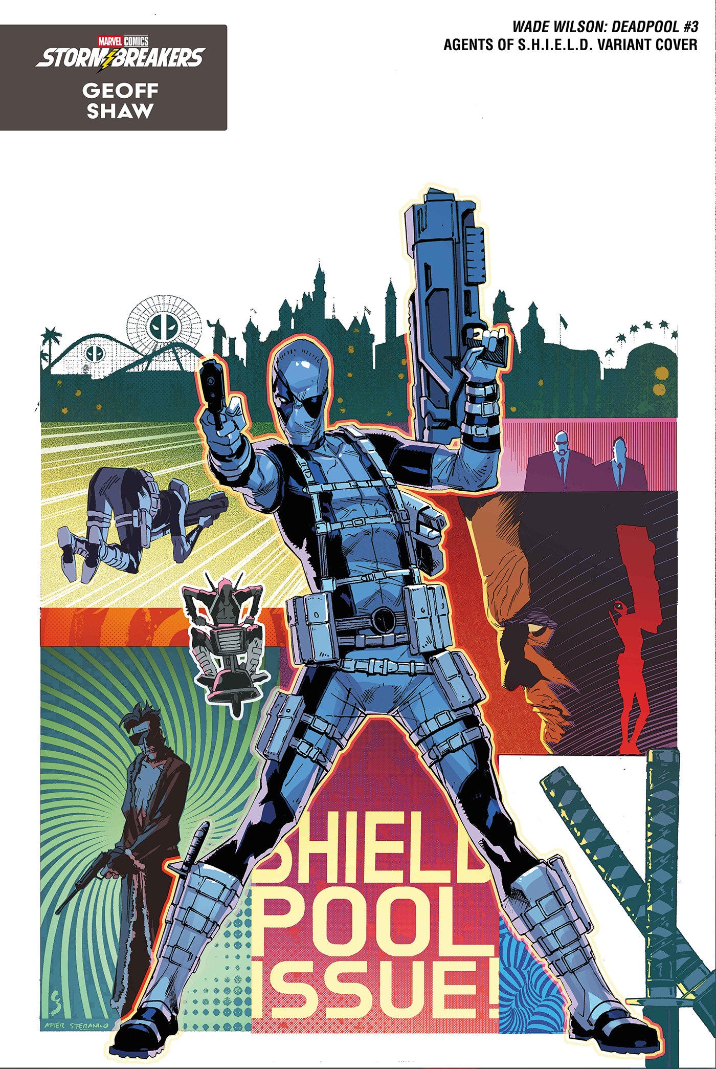 Wade Wilson: Deadpool #3 Geoff Shaw Agents Of S.H.I.E.L.D. Variant | Odin's Place