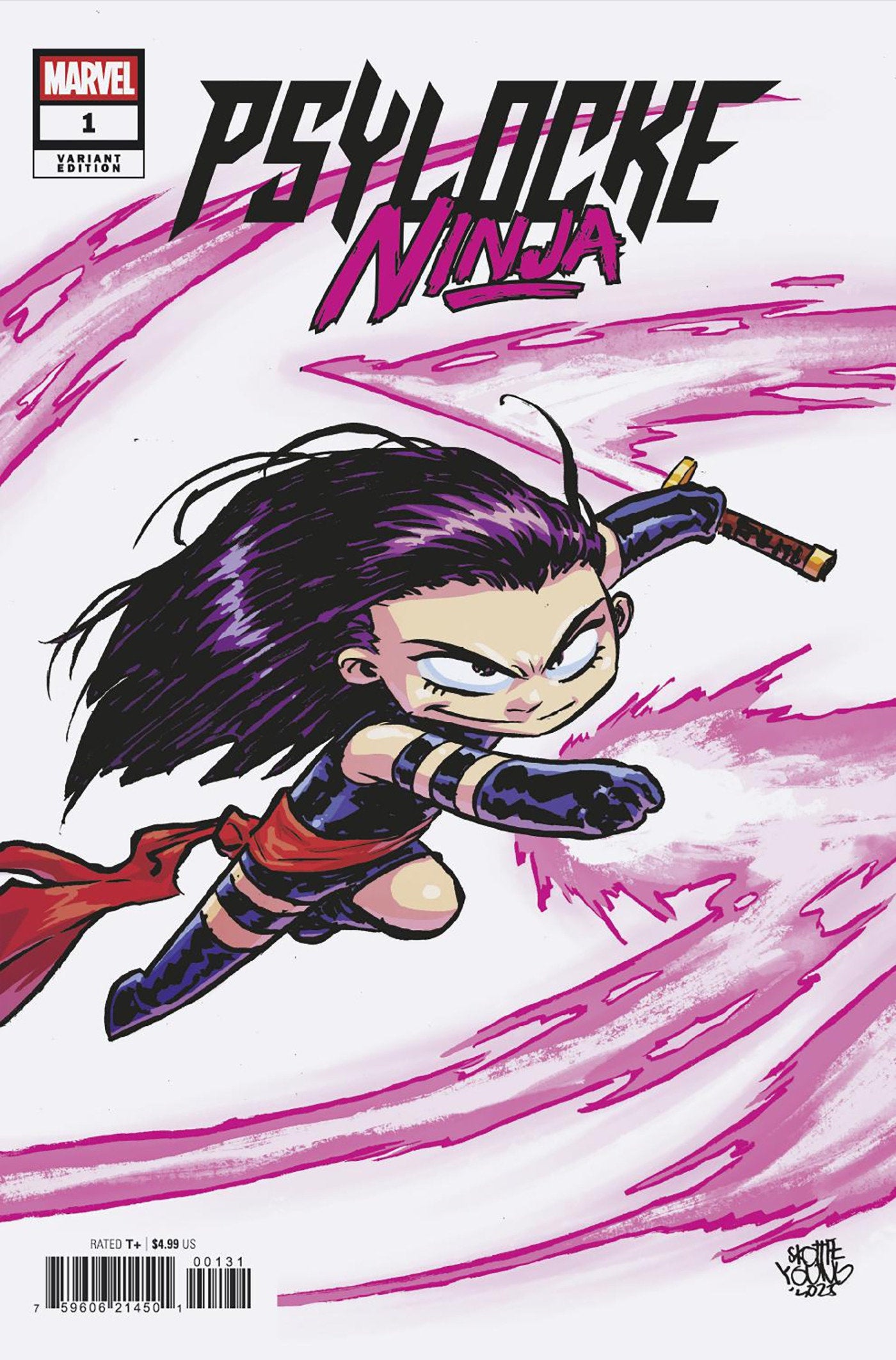 Psylocke: Ninja #1 Skottie Young Variant | Odin's Place