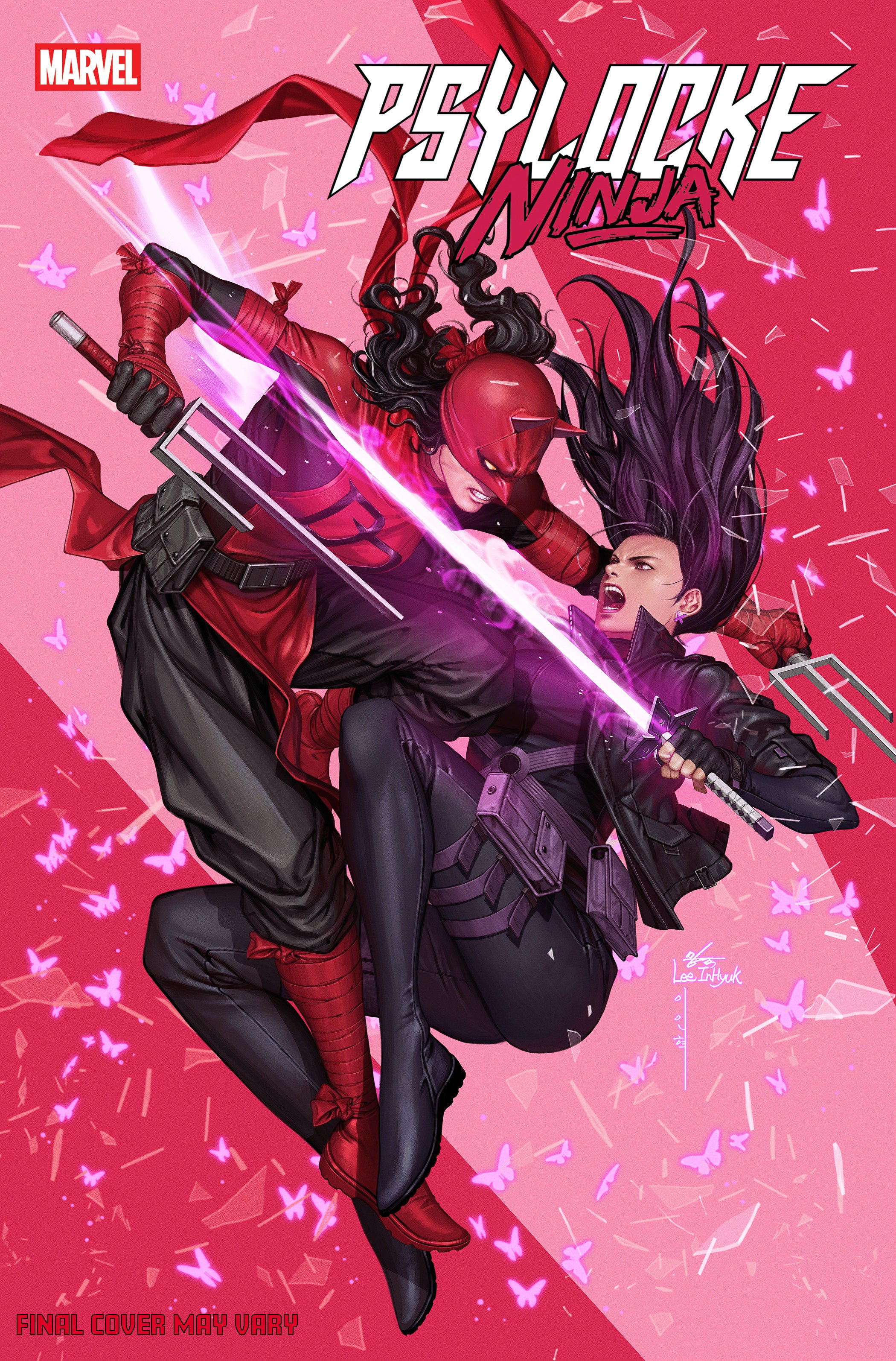 Psylocke: Ninja #3 Inhyuk Lee Versus Elektra Variant | Odin's Place