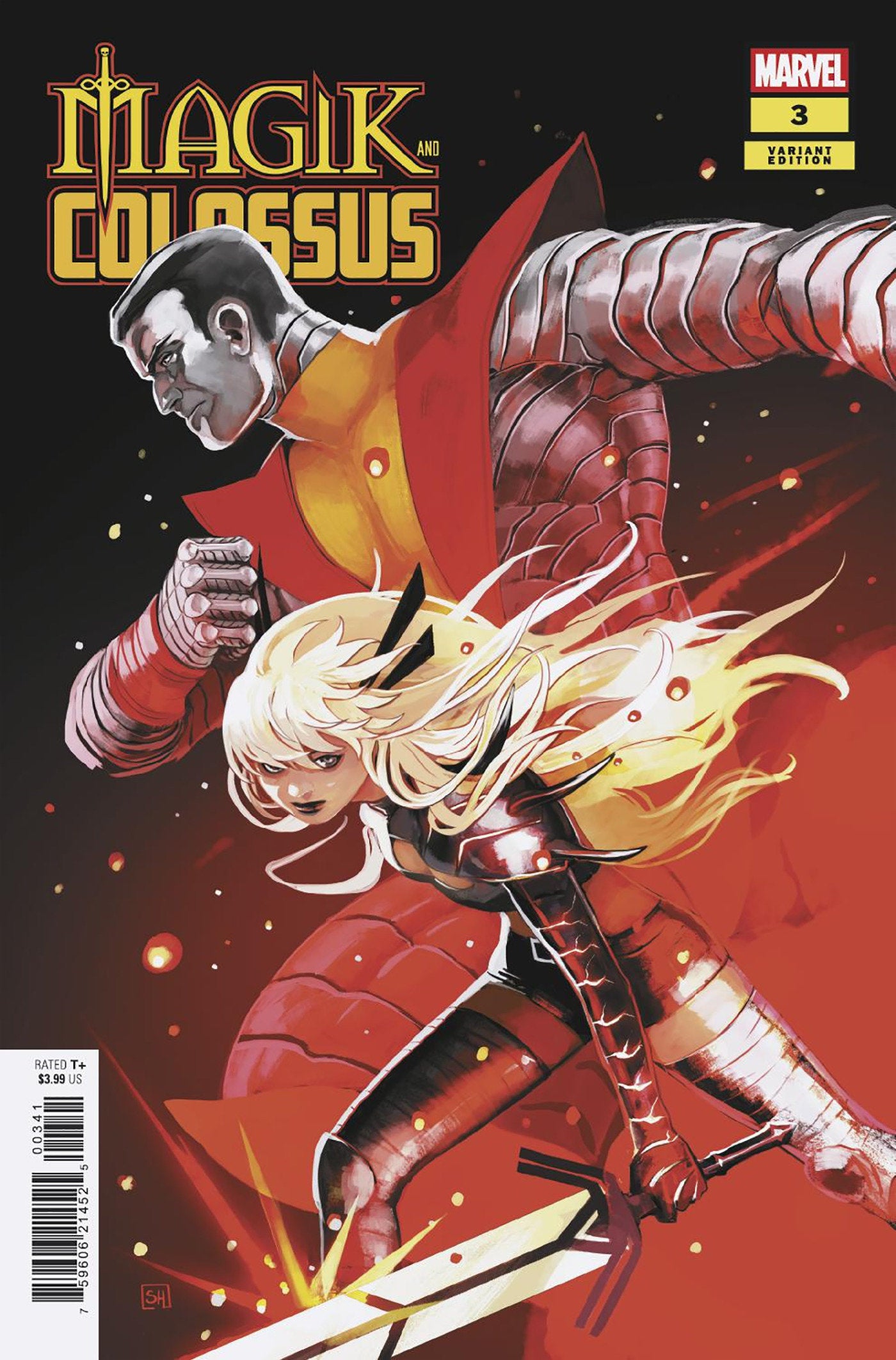 Magik & Colossus #3 Stephanie Hans Variant | Odin's Place