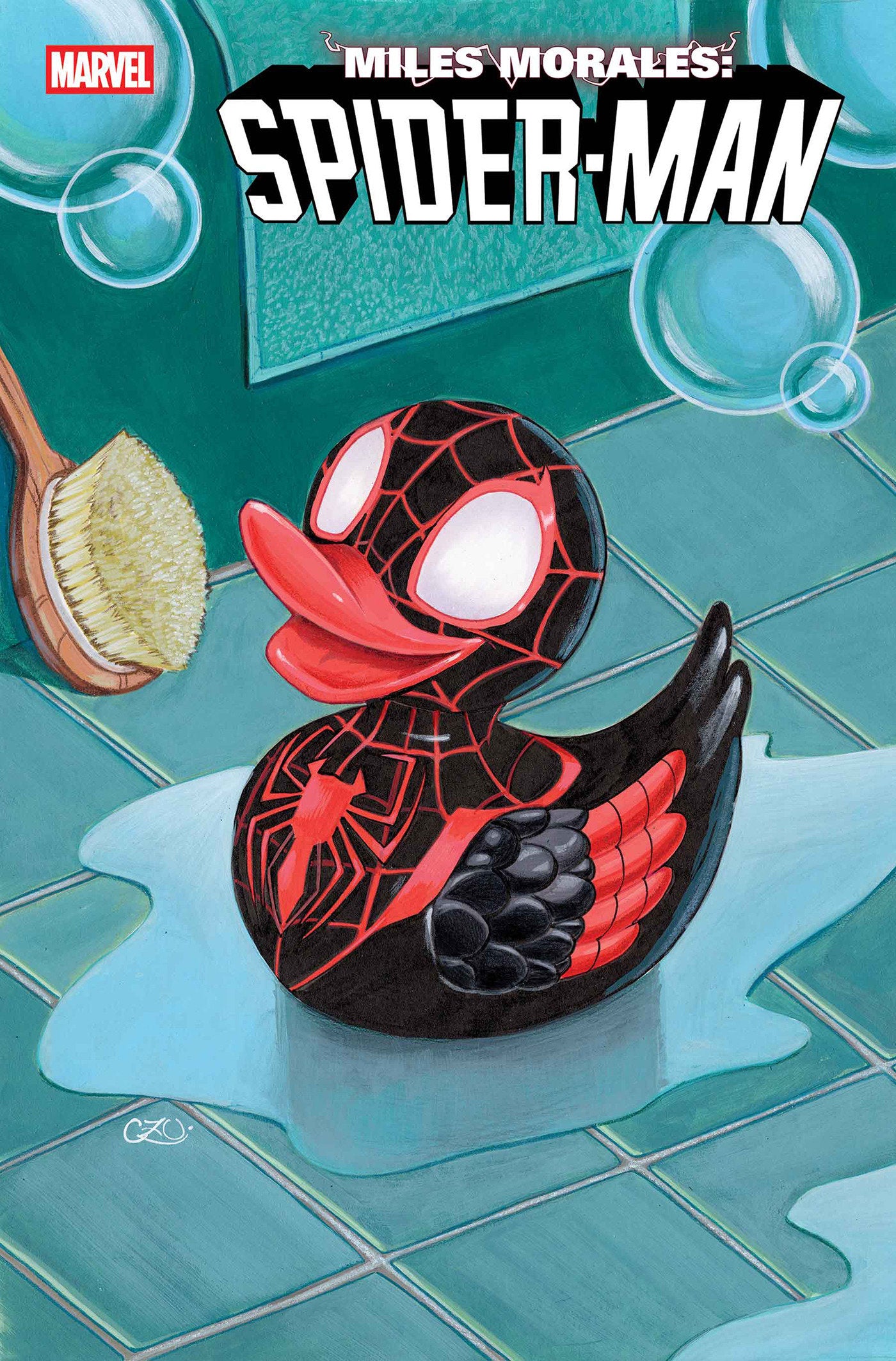 Miles Morales: Spider-Man #1 Chrissie Zullo Marvel Duck Variant | Odin's Place