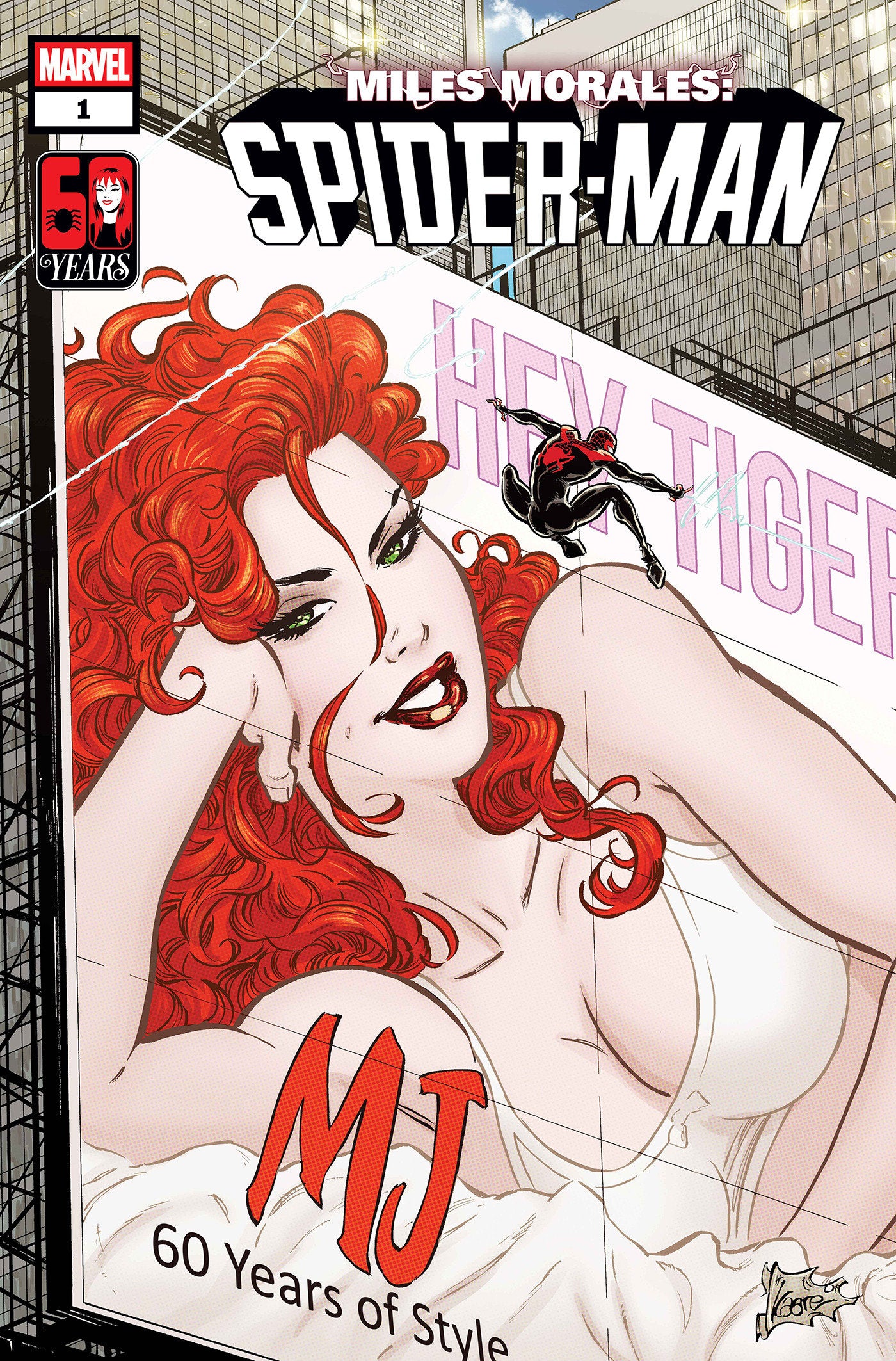Miles Morales: Spider-Man #1 Kaare Andrews Mary Jane Watson Variant | Odin's Place