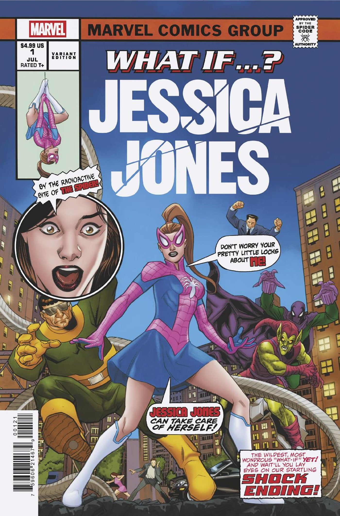 What If...? Jessica Jones #1 David Messina Homage Variant | Odin's Place
