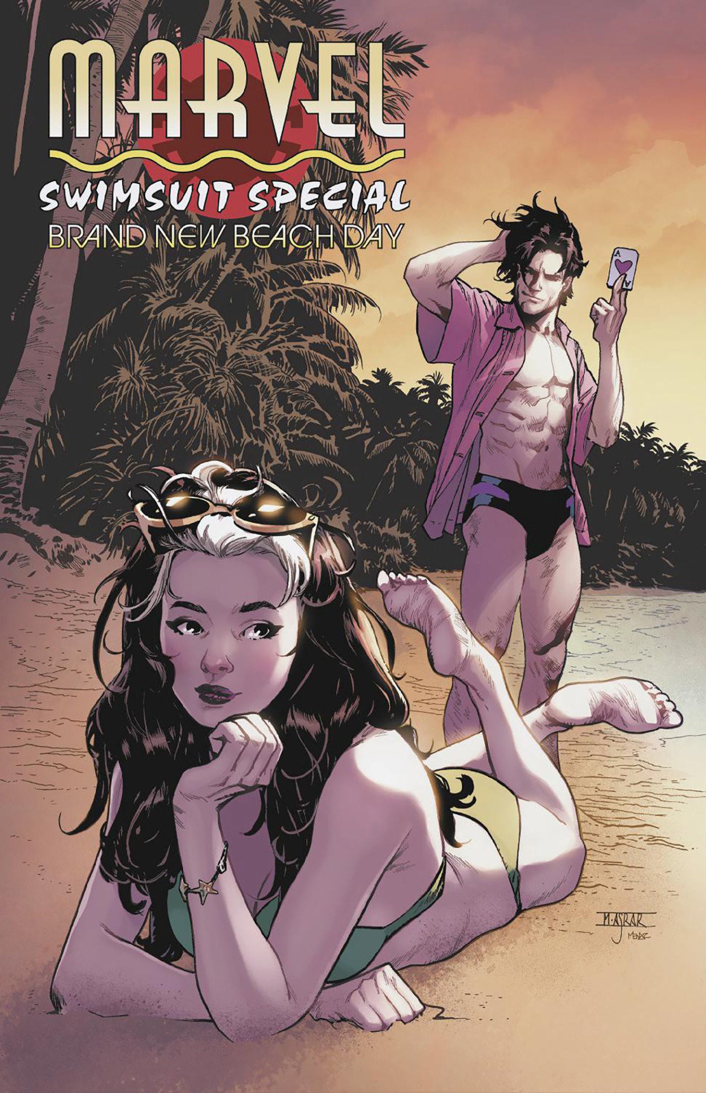 Marvel Swimsuit Special: Brand New Beach Day #1 Mahmud Asrar Foil Variant | Odin's Place