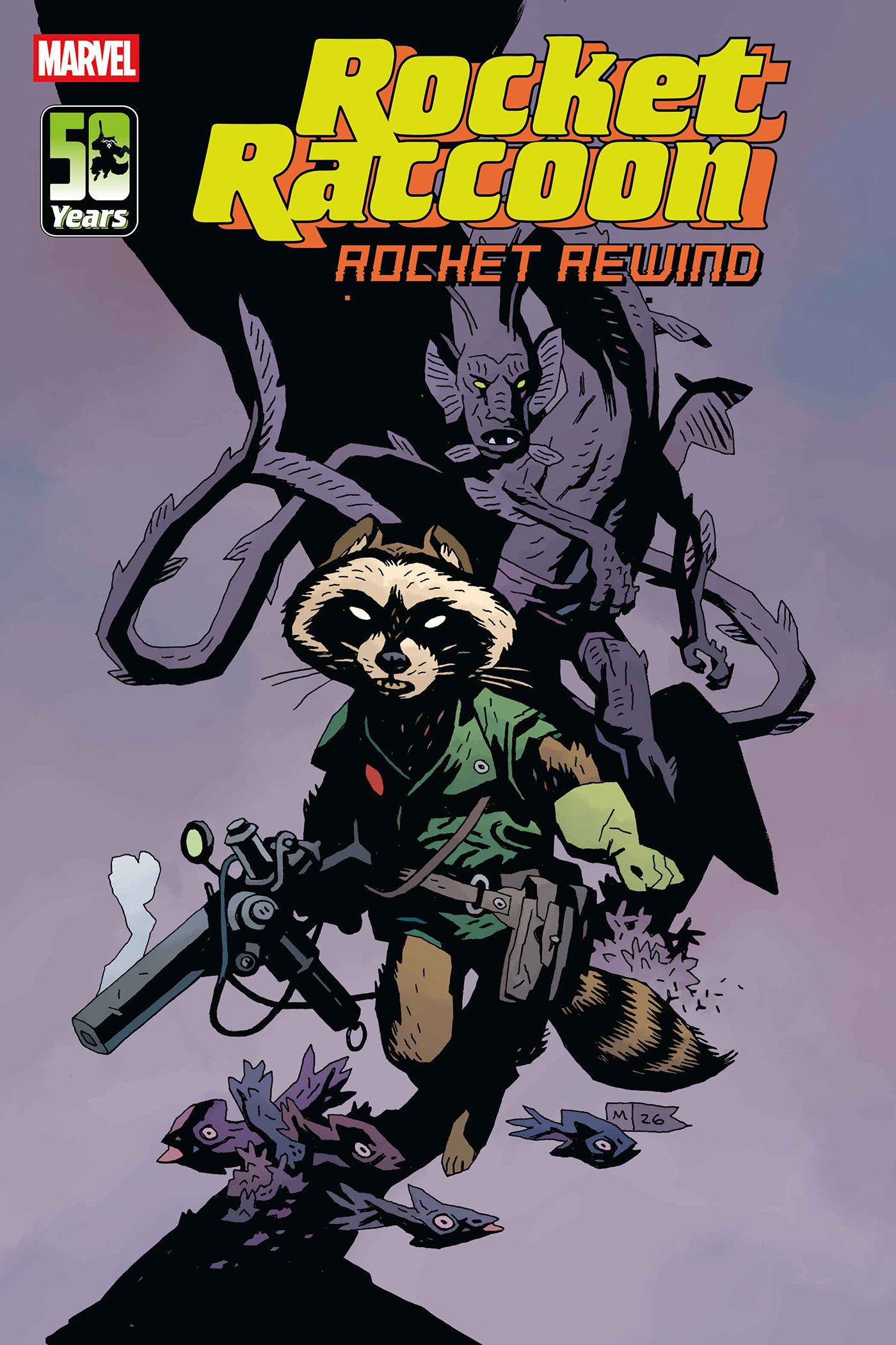 Rocket Raccoon: Rocket Rewind #1 Mike Mignola Variant | Odin's Place