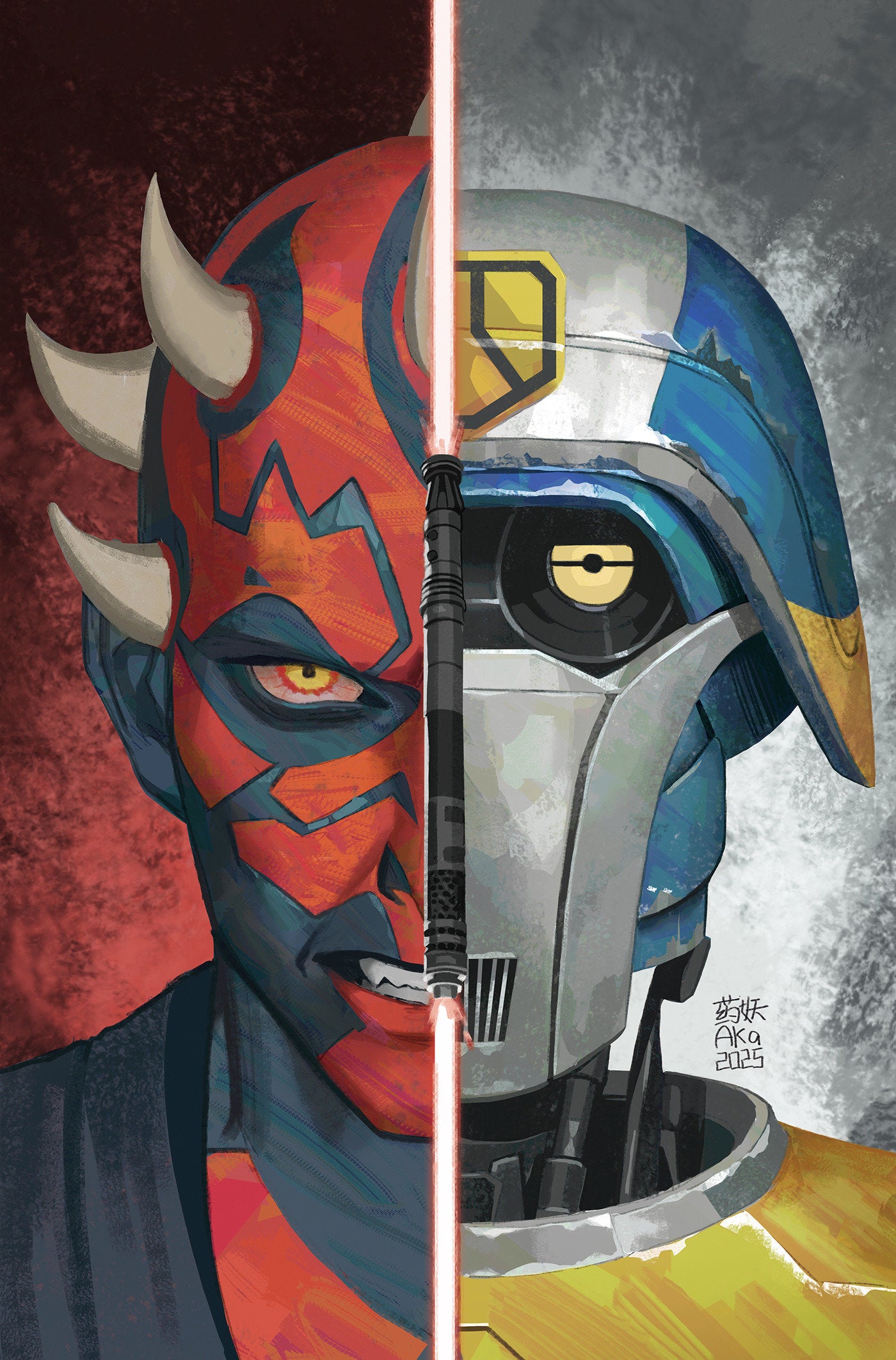 Star Wars: Shadow Of Maul #2 Aka Headshot Full Art Variant | Odin's Place