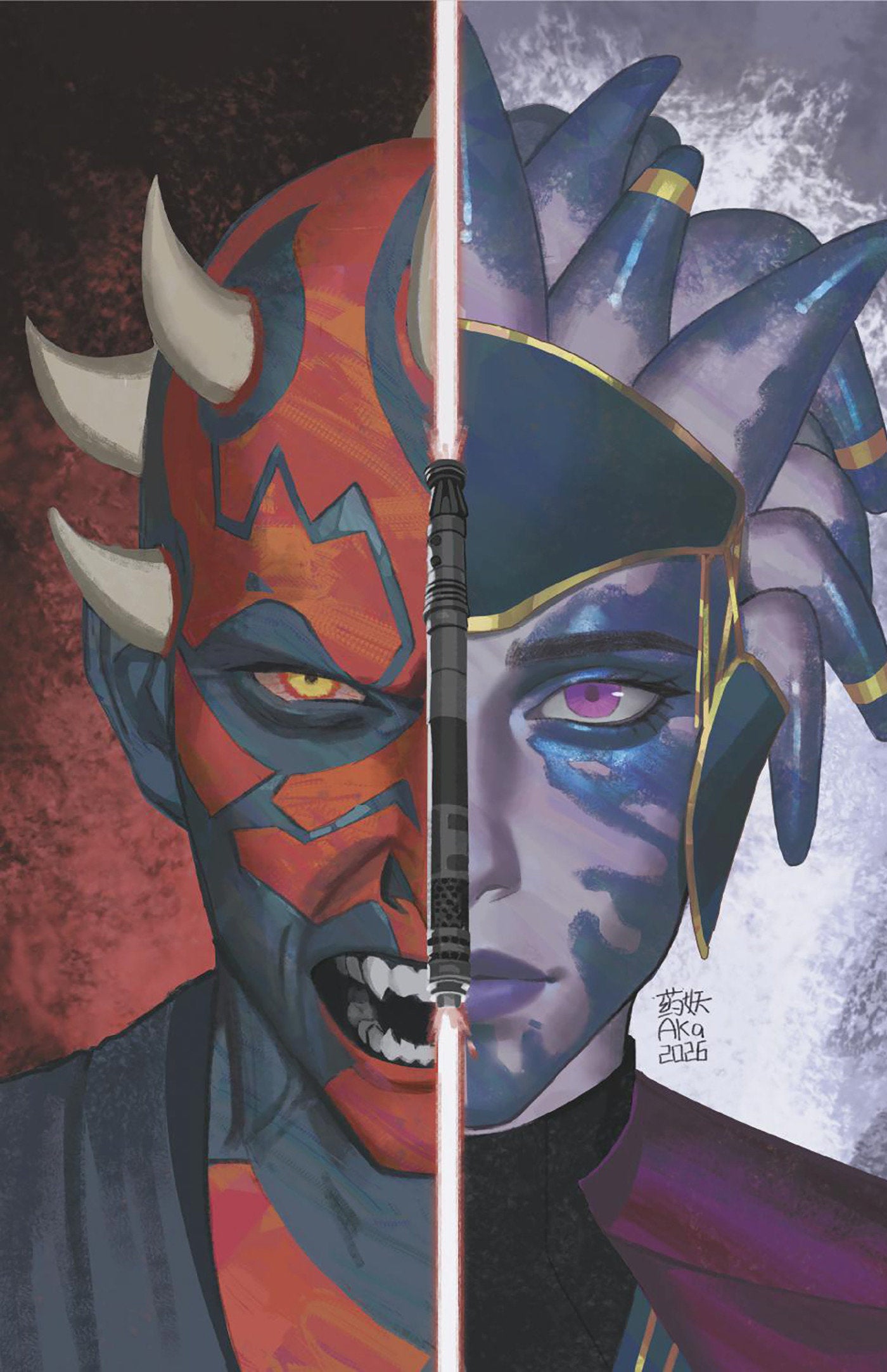Star Wars: Shadow Of Maul #5 Aka Headshot Full Art Variant | Odin's Place