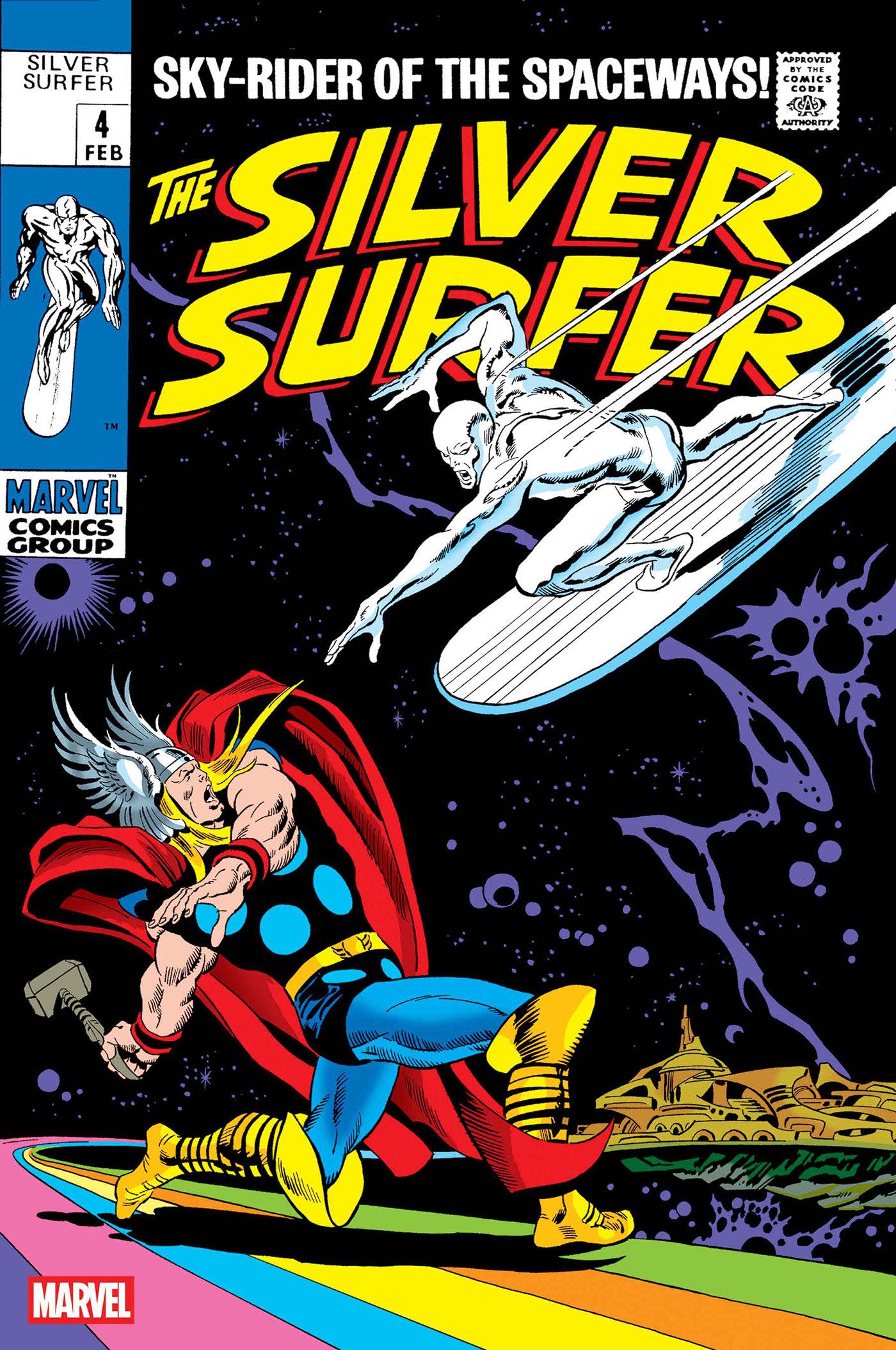 Silver Surfer #4 Facsimile Edition | Odin's Place
