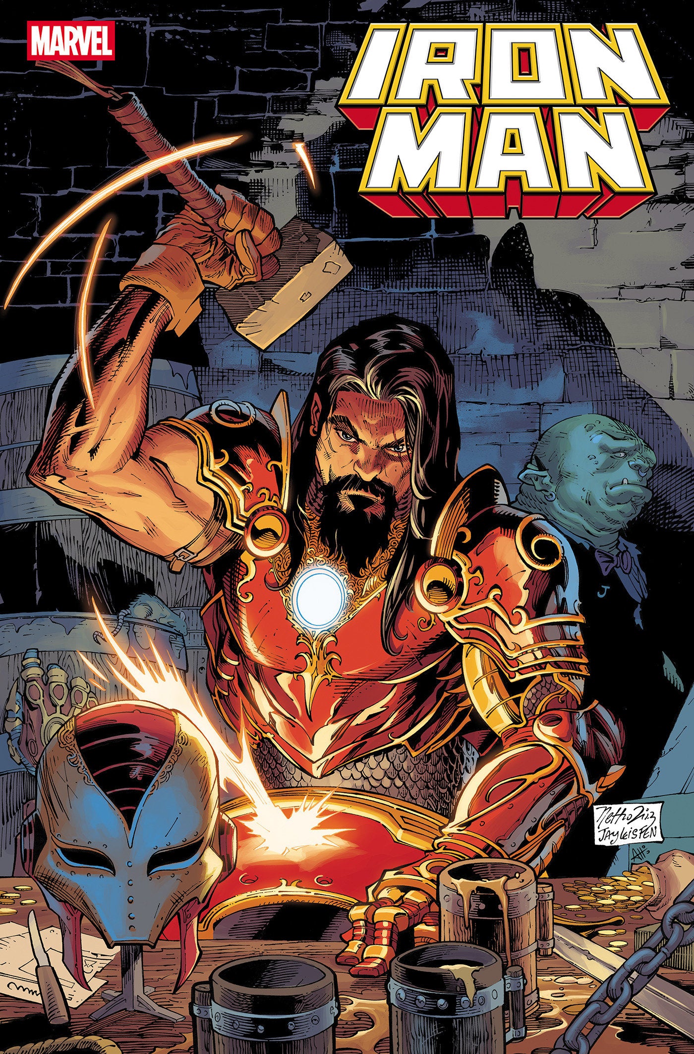 Iron Man #8 Netho Diaz Isekai Variant | Odin's Place