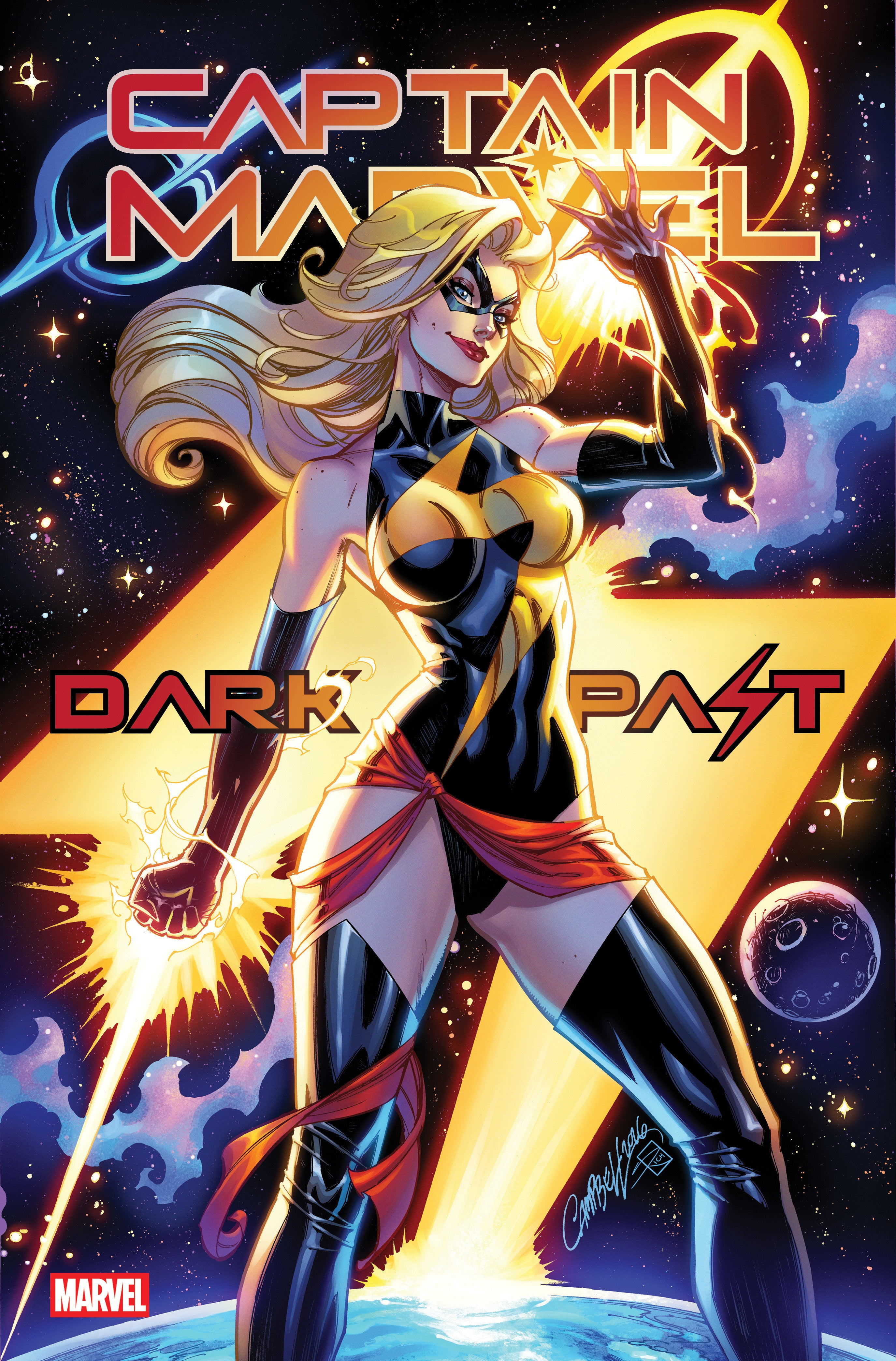 Captain Marvel: Dark Past #1 J. Scott Campbell Variant | Odin's Place