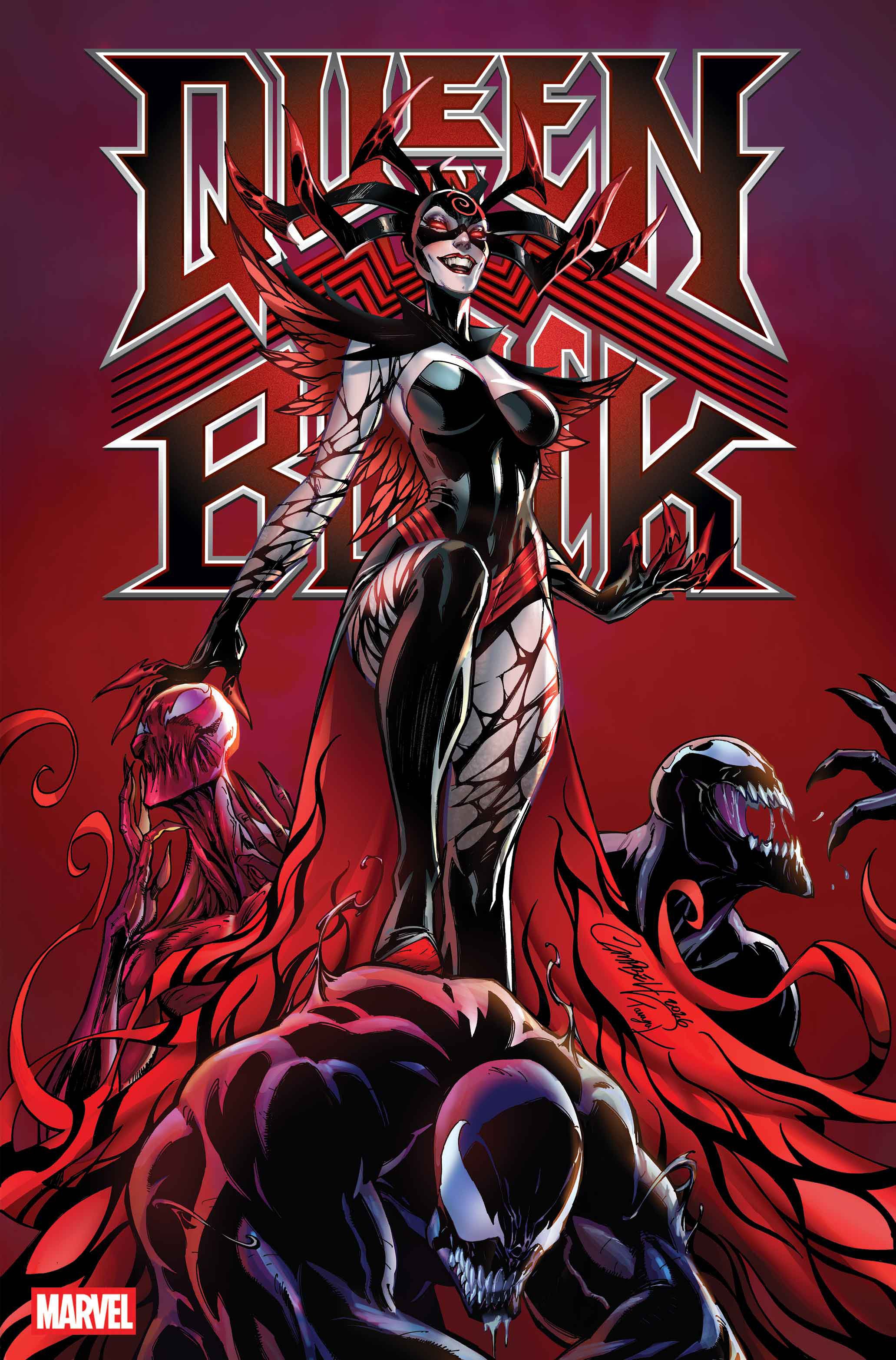 Queen In Black #1 J. Scott Campbell Variant [Qib] | Odin's Place