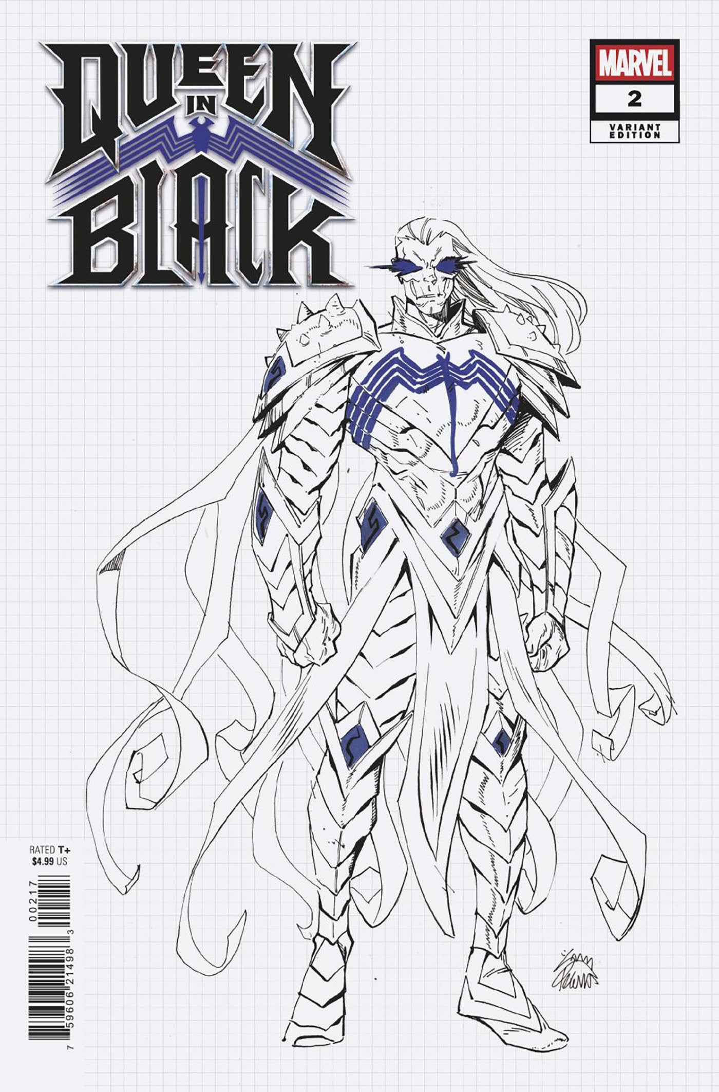Queen In Black #2 Ryan Stegman Design Variant [Qib] | Odin's Place