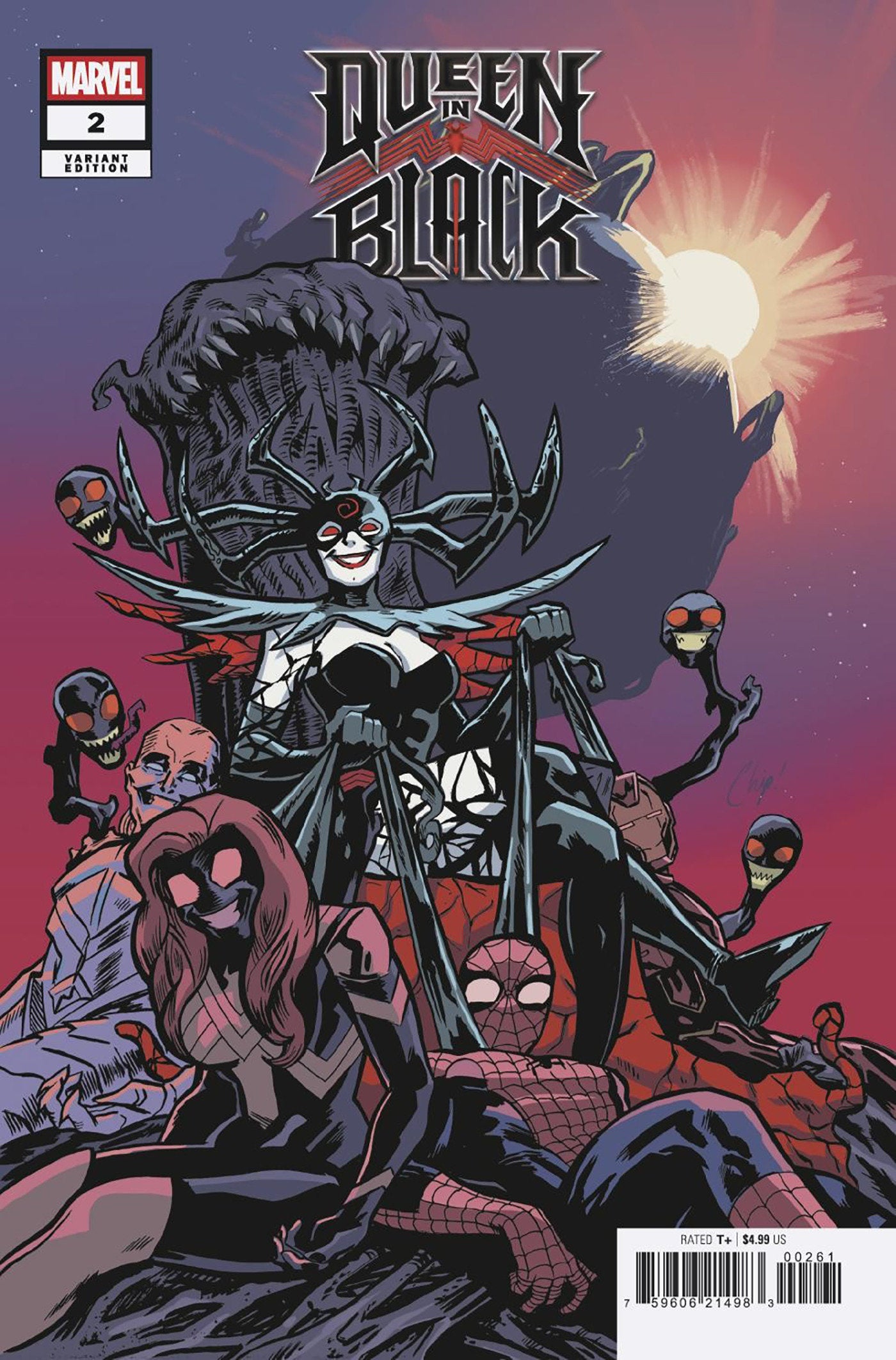 Queen In Black #2 Chip Zdarsky Smile Variant [Qib] | Odin's Place