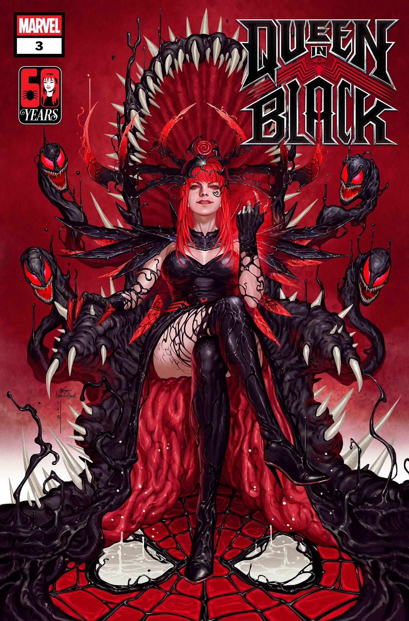 Queen In Black #3 Inhyuk Lee Mary Jane Watson Variant [Qib] | Odin's Place