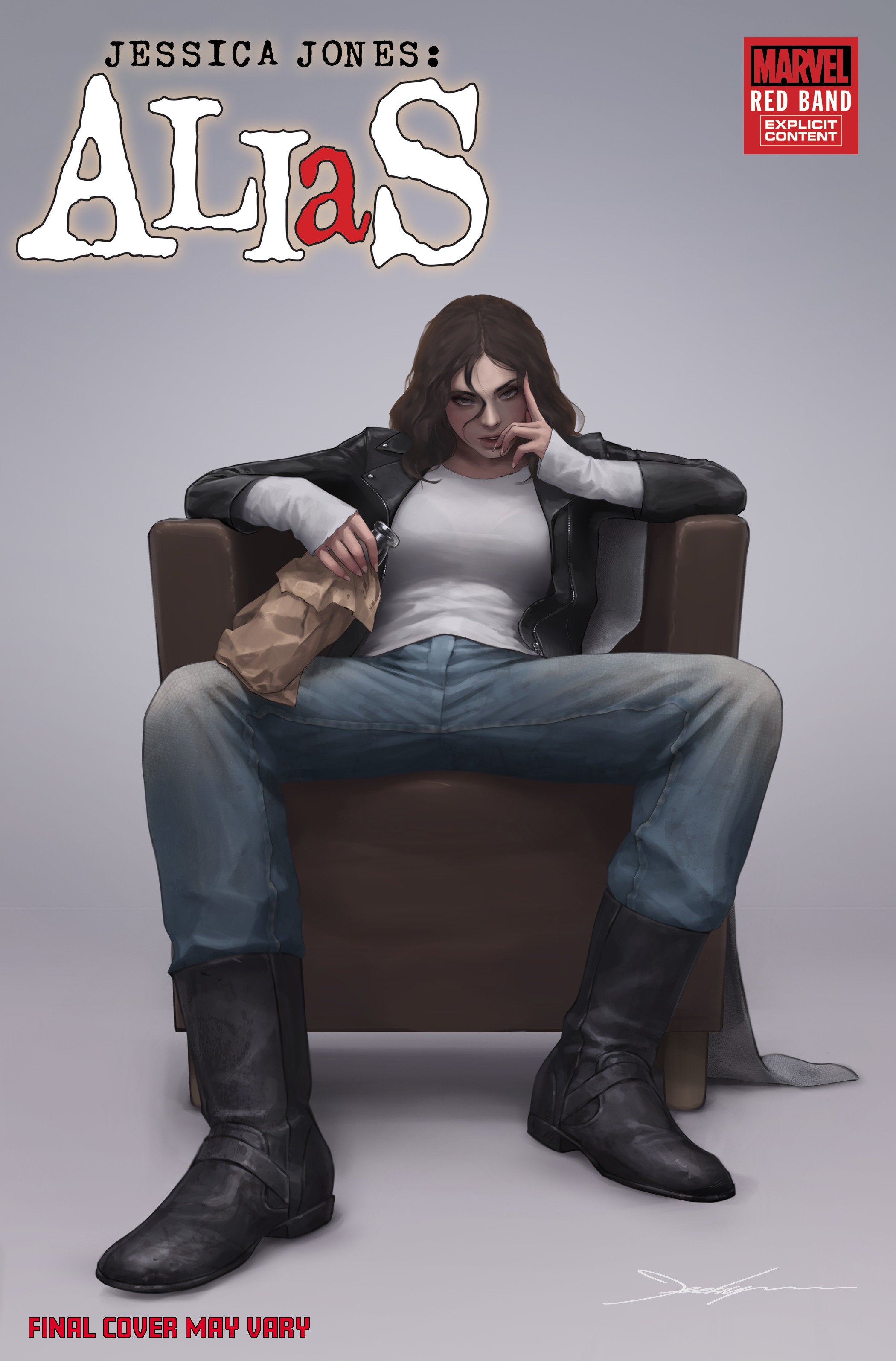 Alias: Red Band #1 Jeehyung Lee Variant [Polybagged] | Odin's Place