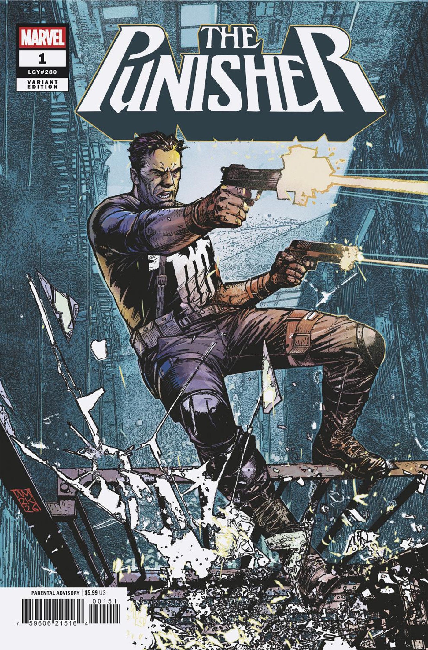Punisher #1 Alex Maleev Variant | Odin's Place