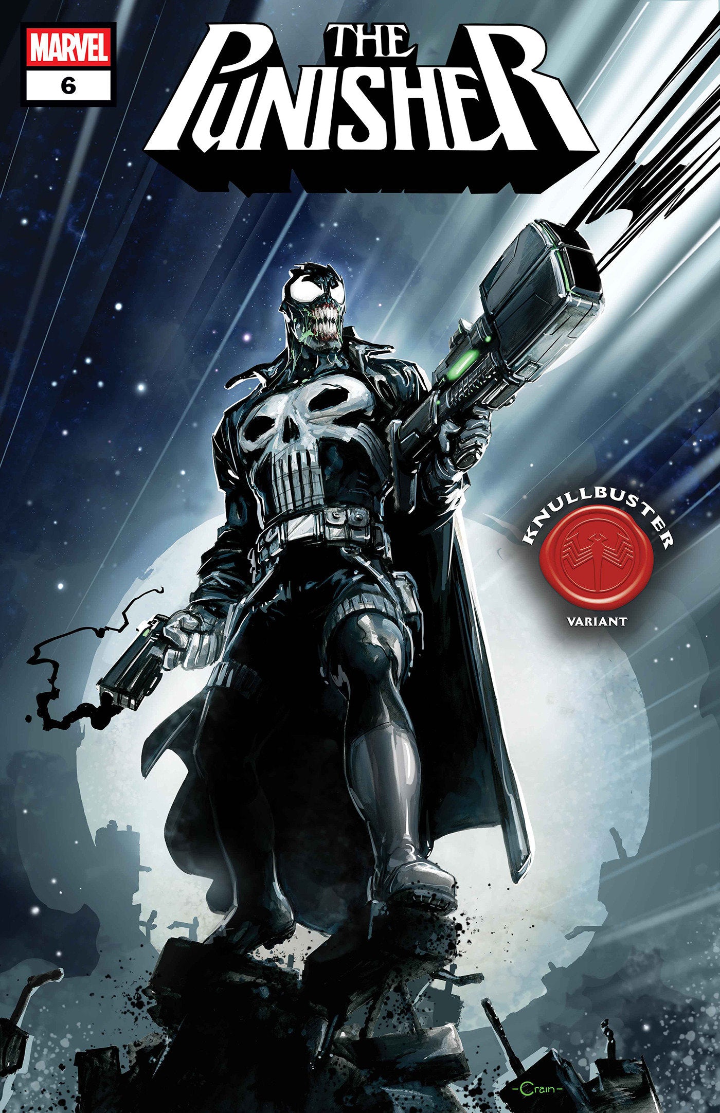 Punisher #6 Clayton Crain Knullbuster Variant | Odin's Place
