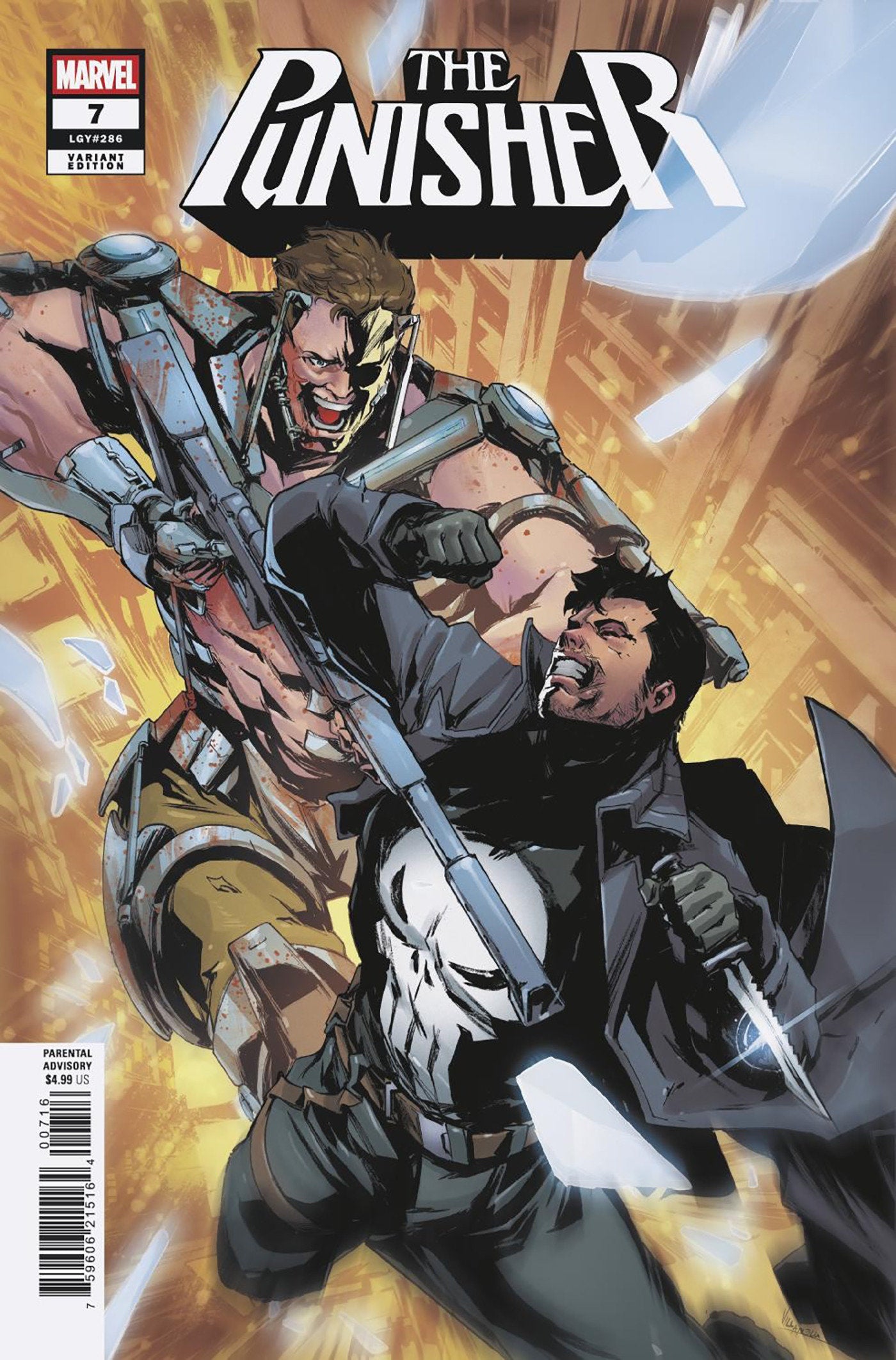 Punisher #7 Paolo Villanelli Variant | Odin's Place