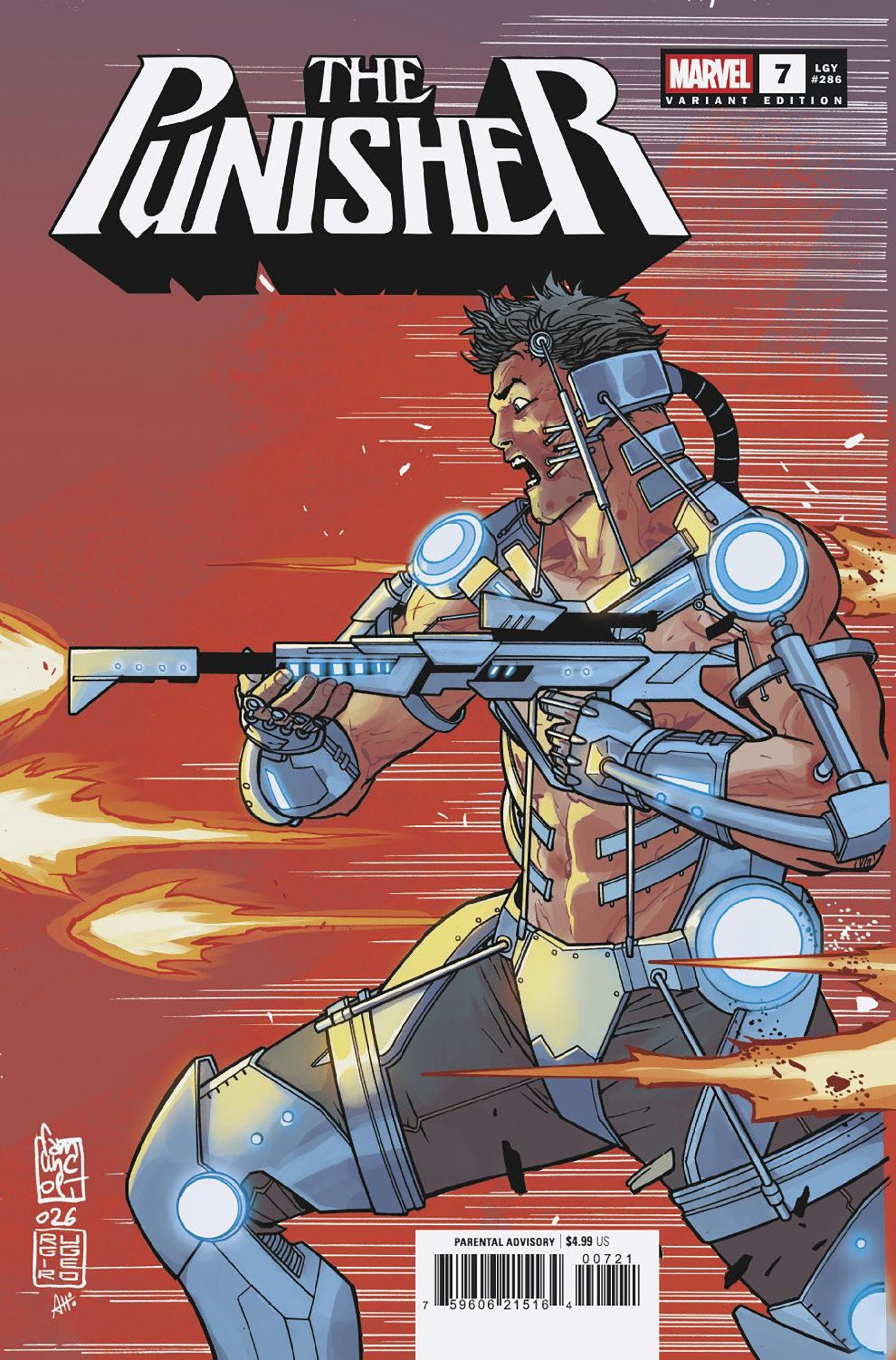 Punisher #7 Giuseppe Camuncoli 2 Part Connecting Variant | Odin's Place