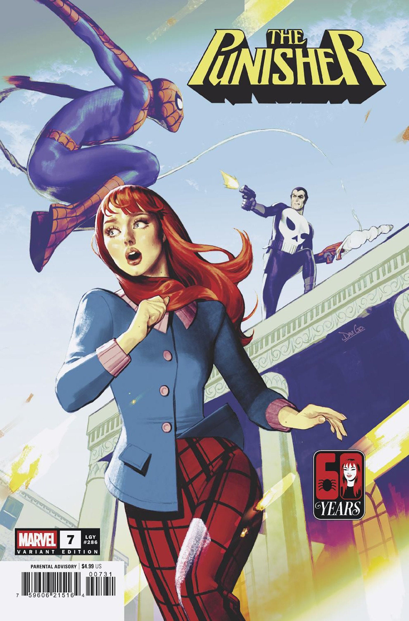 Punisher #7 Davi Go Mary Jane Watson Variant | Odin's Place