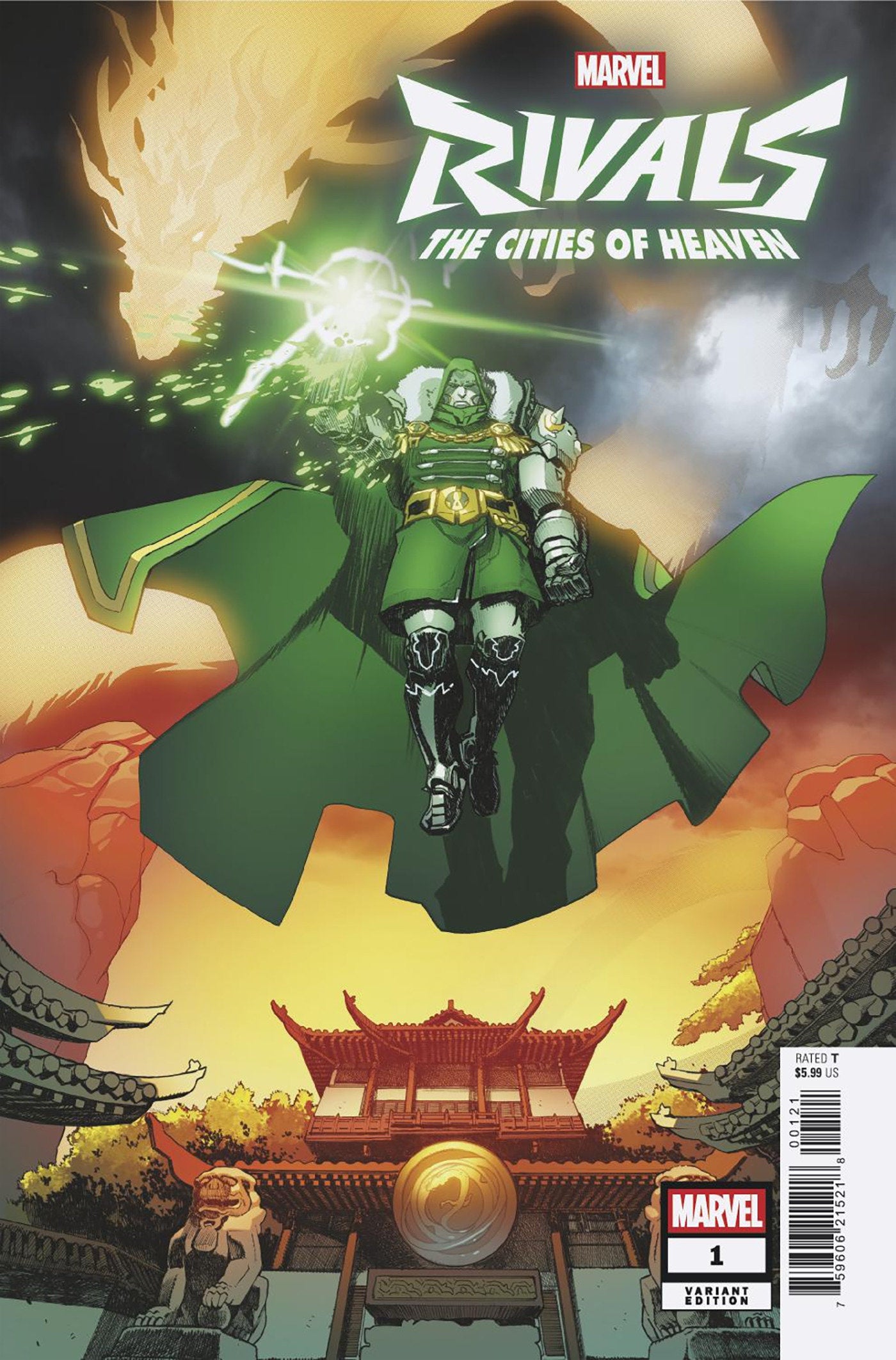Marvel Rivals: The Cities Of Heaven #1 Marco Ferrari Variant | Odin's Place
