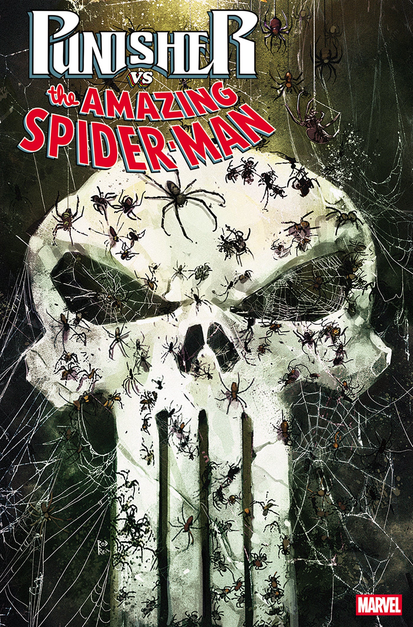 Punisher vs. Spider-Man #2 Rod Reis Variant | Odin's Place