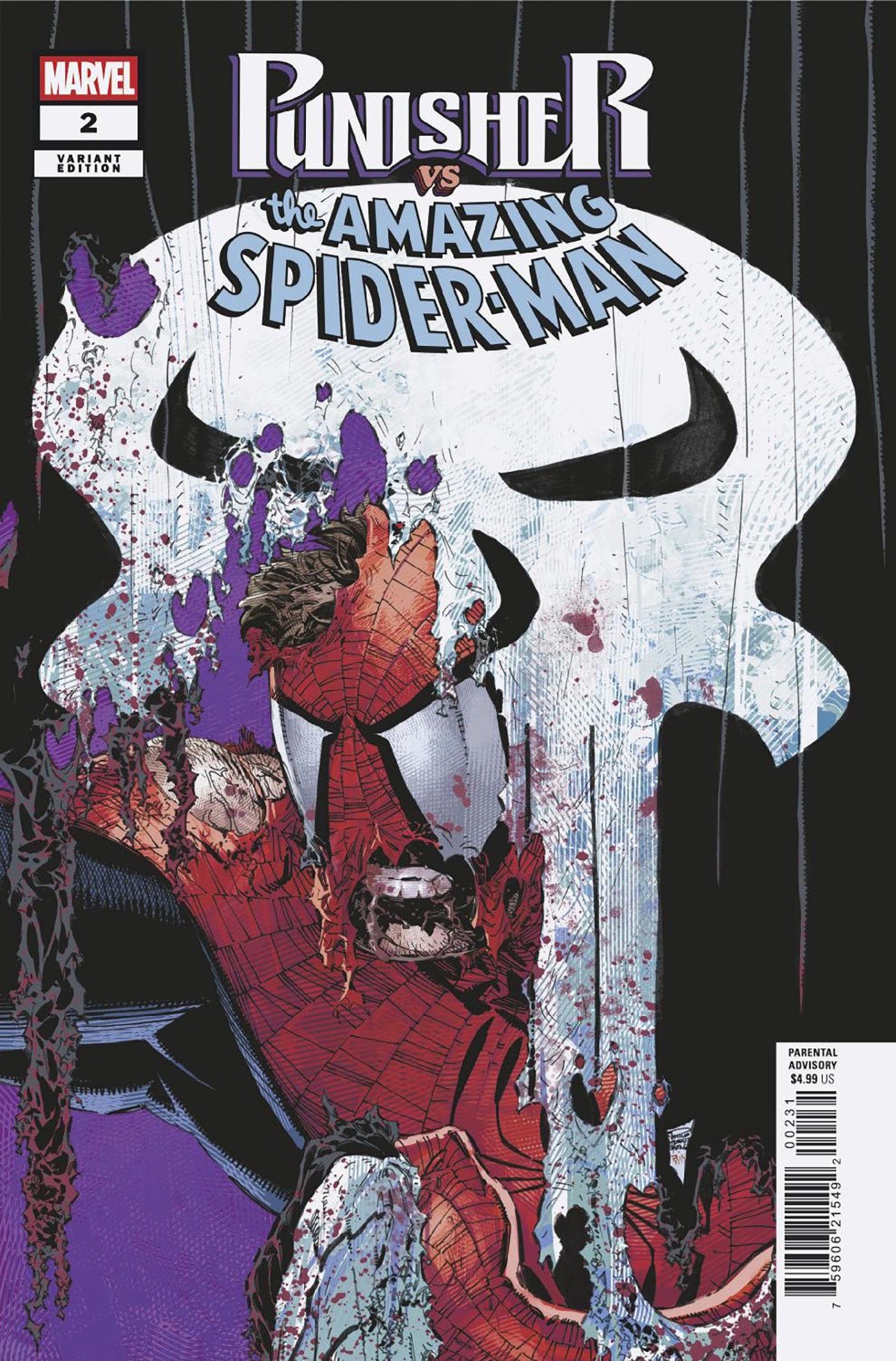 Punisher vs. Spider-Man #2 Philip Tan Variant | Odin's Place