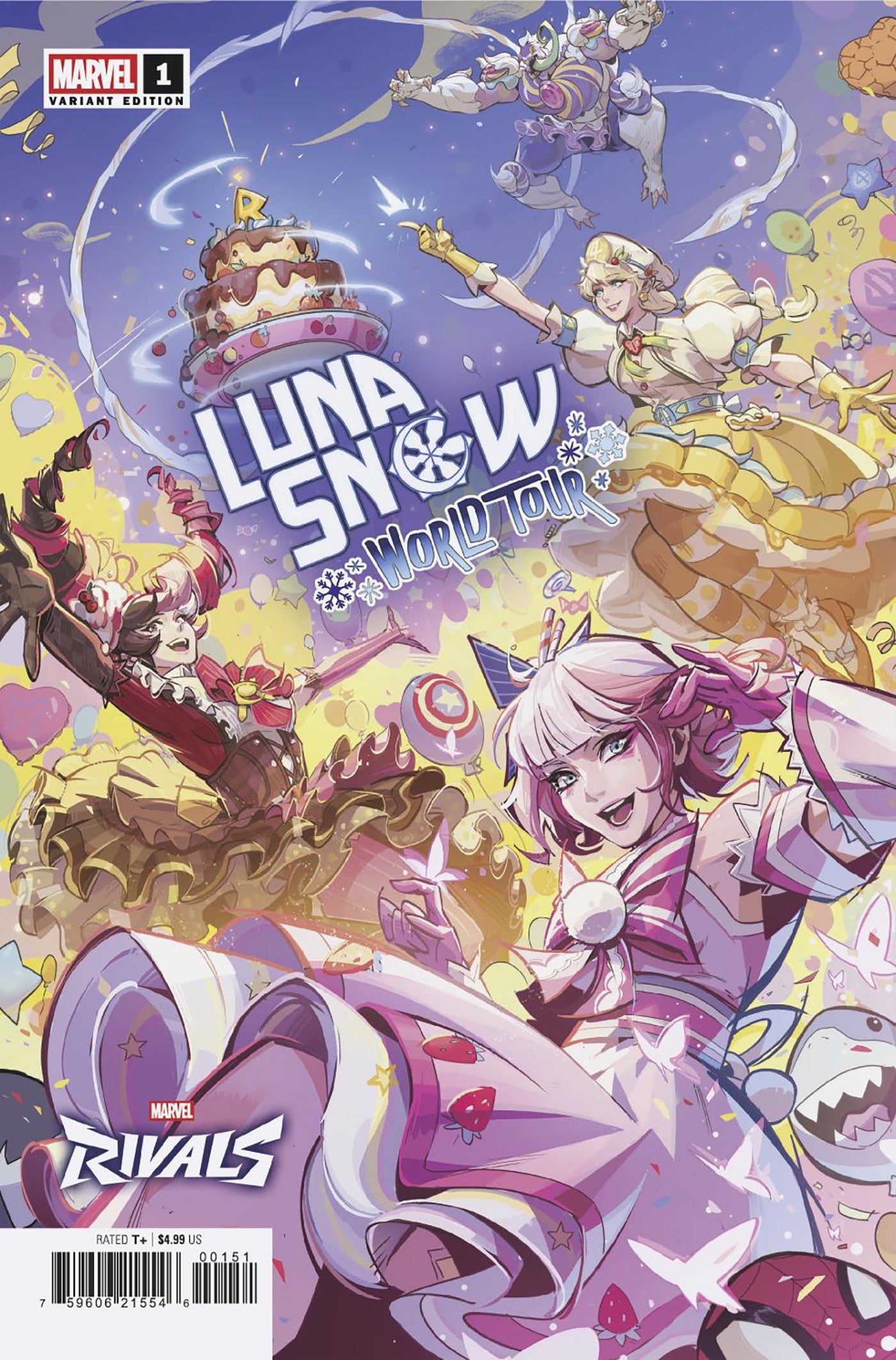 Luna Snow: World Tour #1 Netease Games Marvel Rivals Variant | Odin's Place